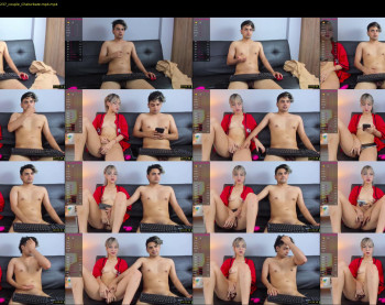 space_sexjs — 18 minute Chaturbate couple cam show recording, 720p, Aug 17, 2022