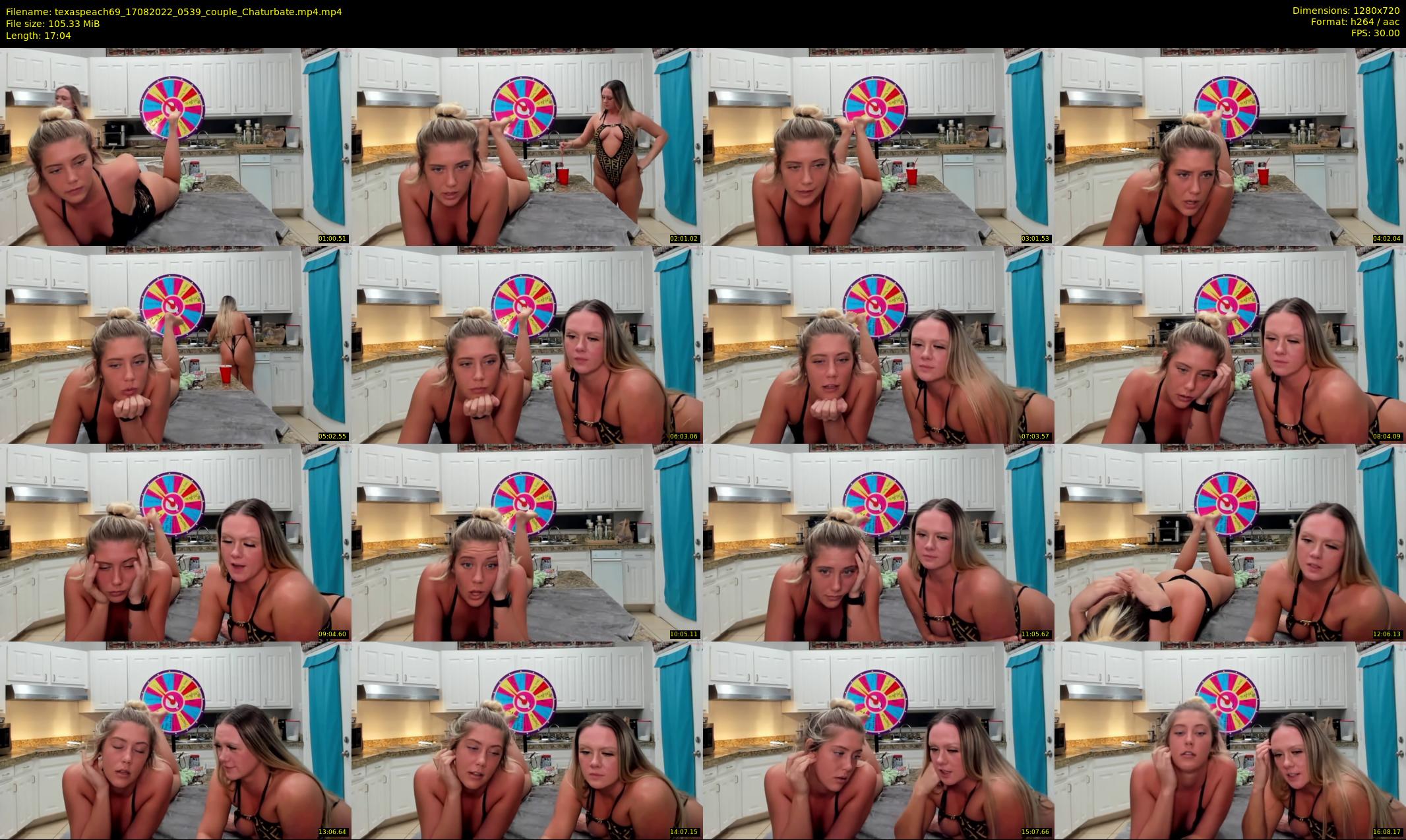 texaspeach69 — 18 minute Chaturbate female cam show recording, 720p, Aug 17, 2022