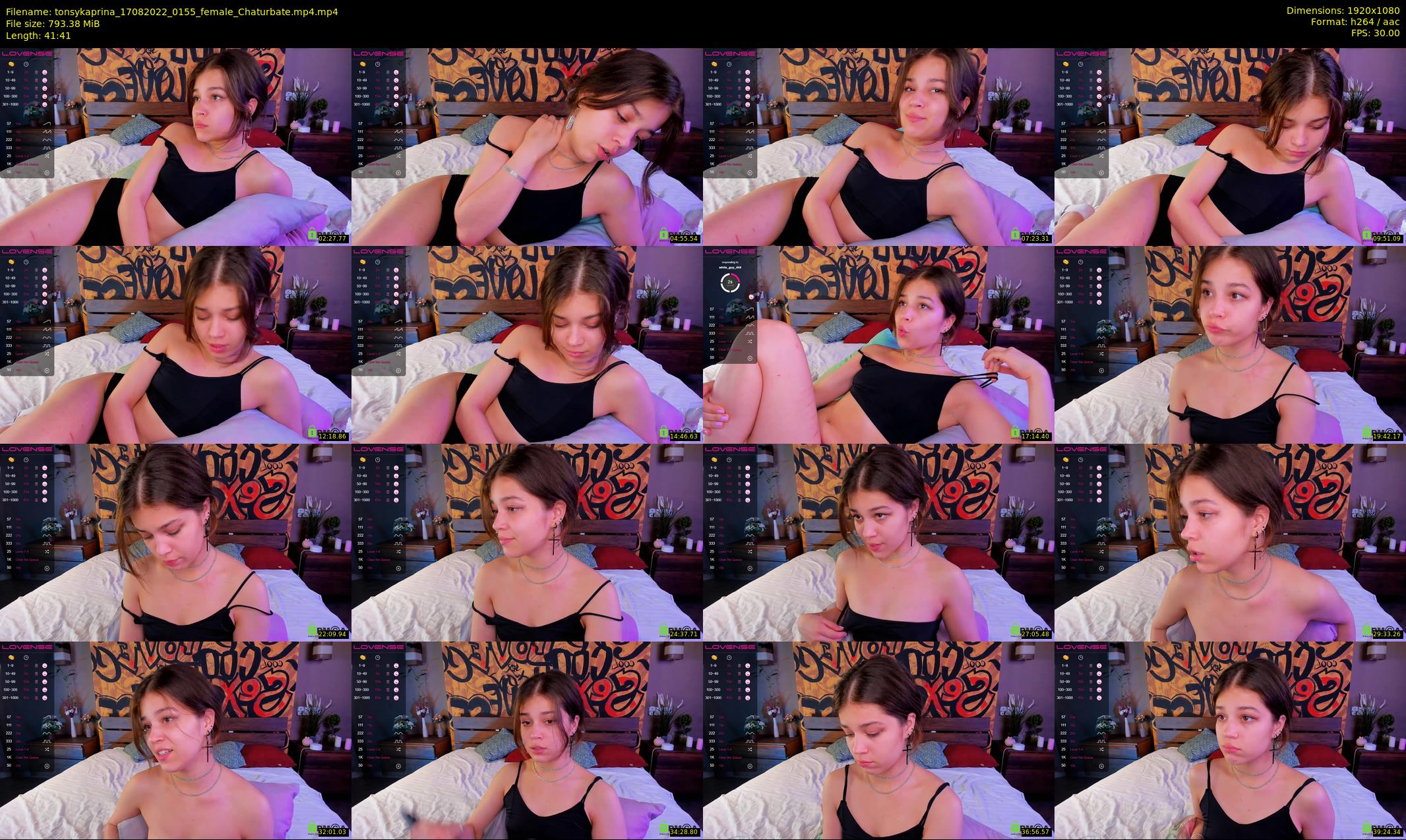 tonsykaprina — 42 minute Chaturbate couple cam show recording, 1080p, Aug 17, 2022