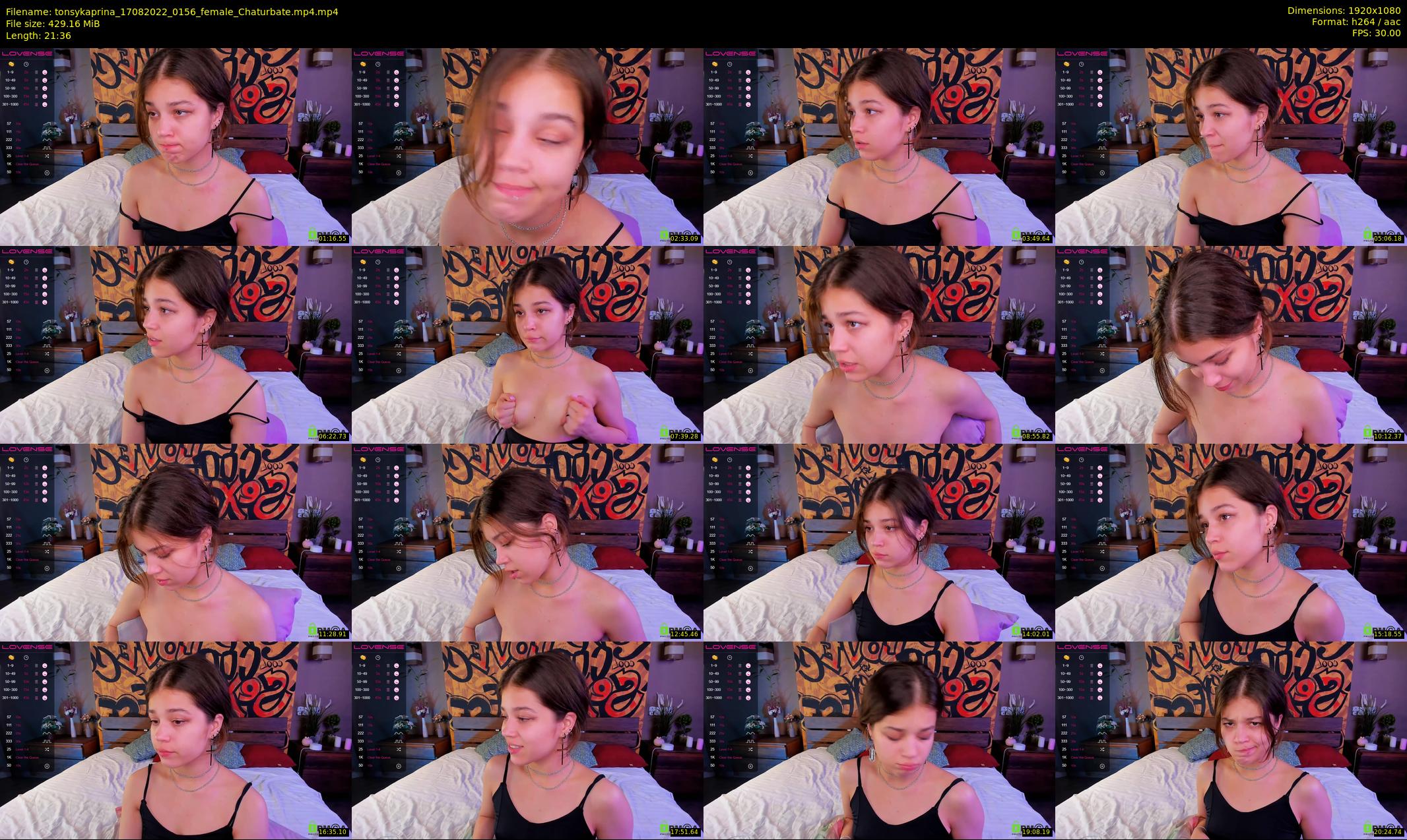 tonsykaprina — 22 minute Chaturbate couple cam show recording, 1080p, Aug 17, 2022