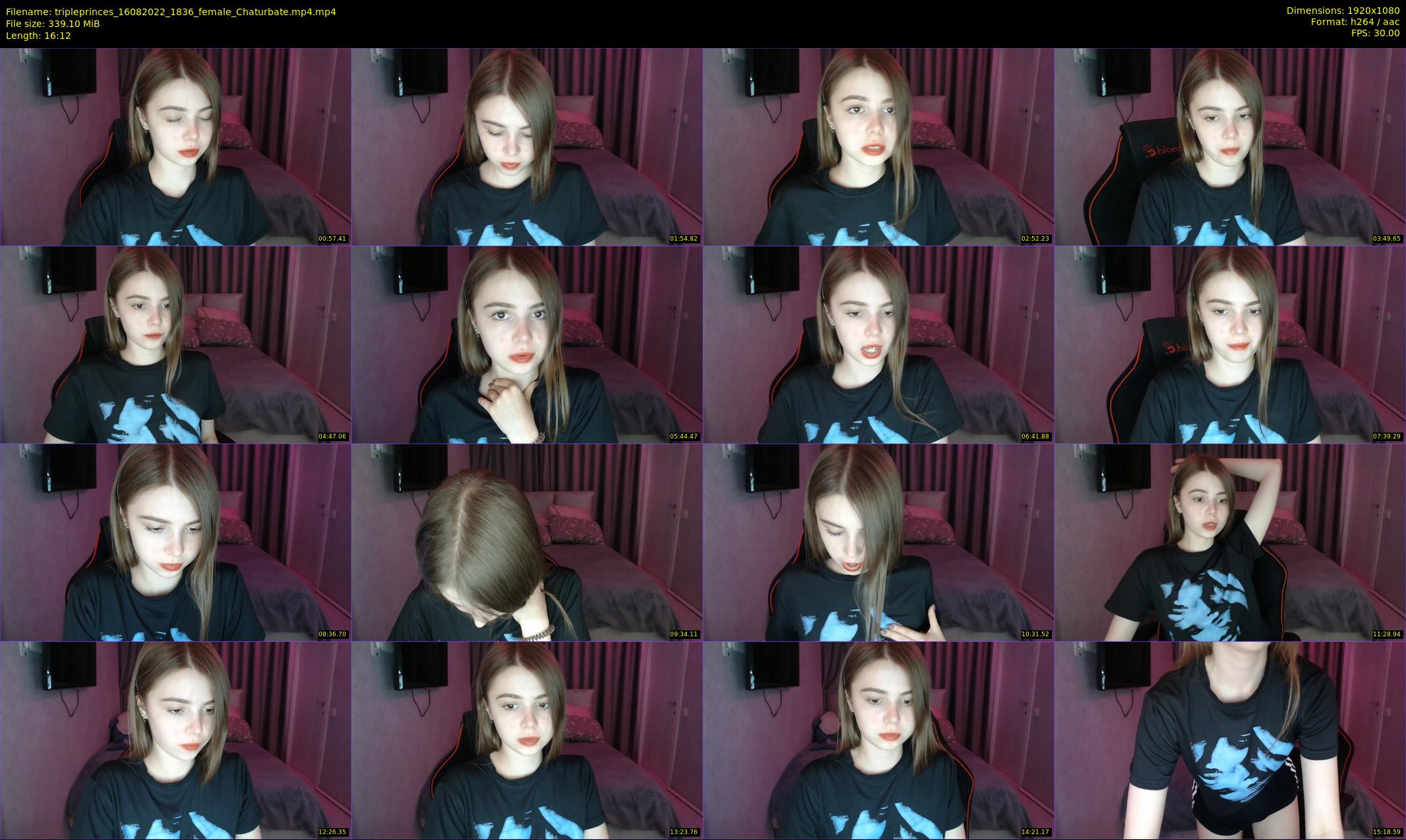 tripleprinces — 17 minute Chaturbate female cam show recording, 1080p, Aug 16, 2022