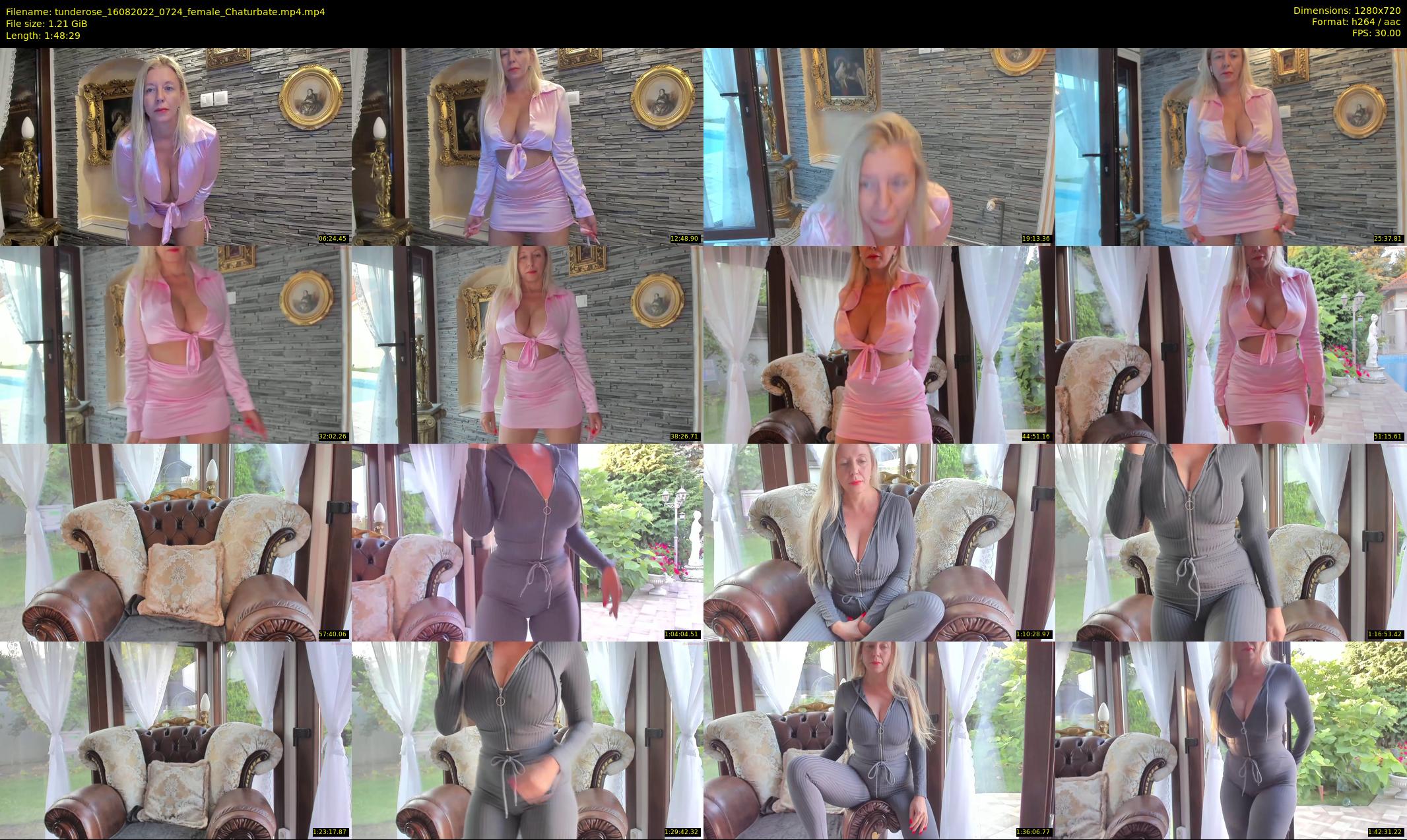 tunderose — 109 minute Chaturbate female cam show recording, 720p, Aug 16, 2022
