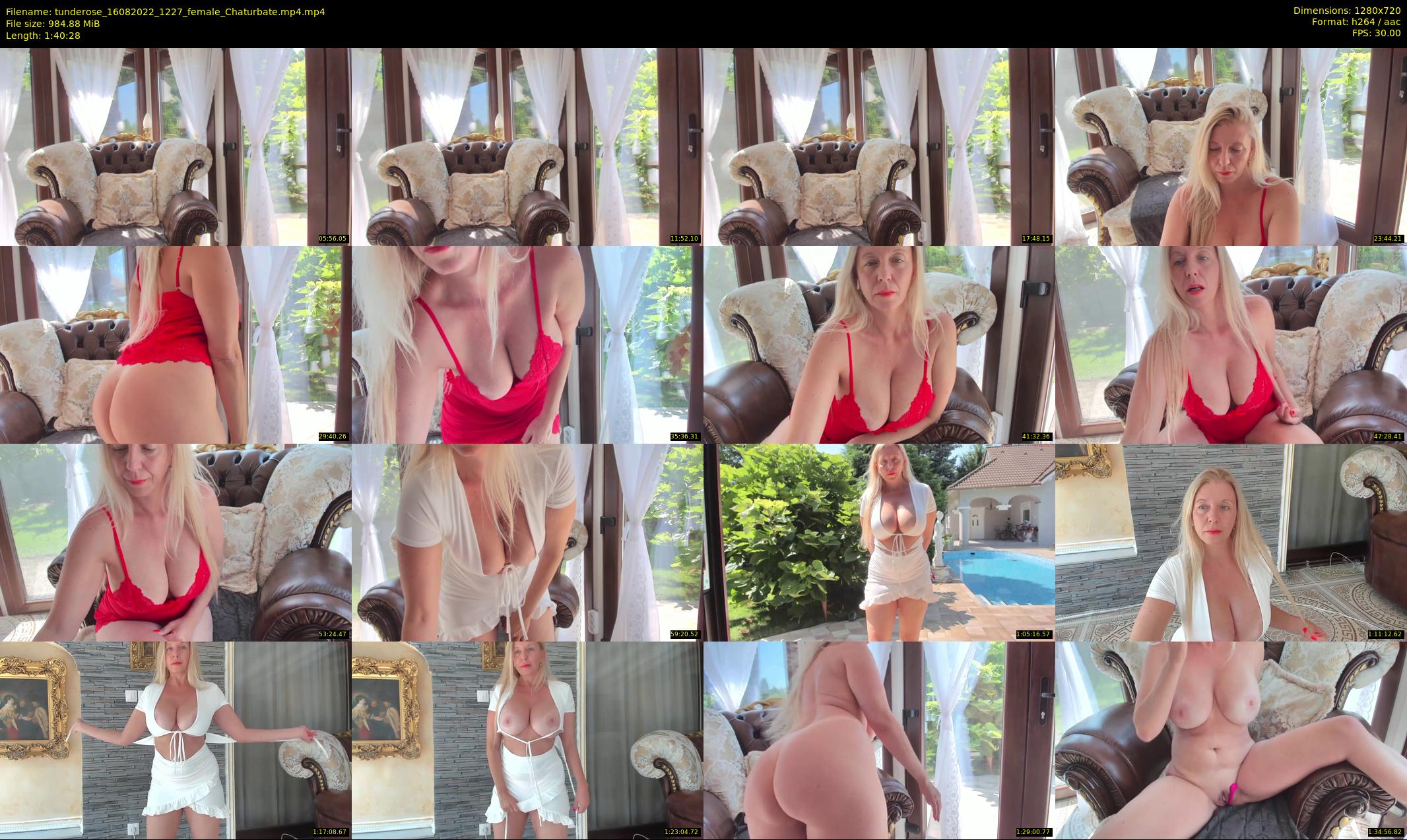 tunderose — 101 minute Chaturbate female cam show recording, 720p, Aug 16, 2022