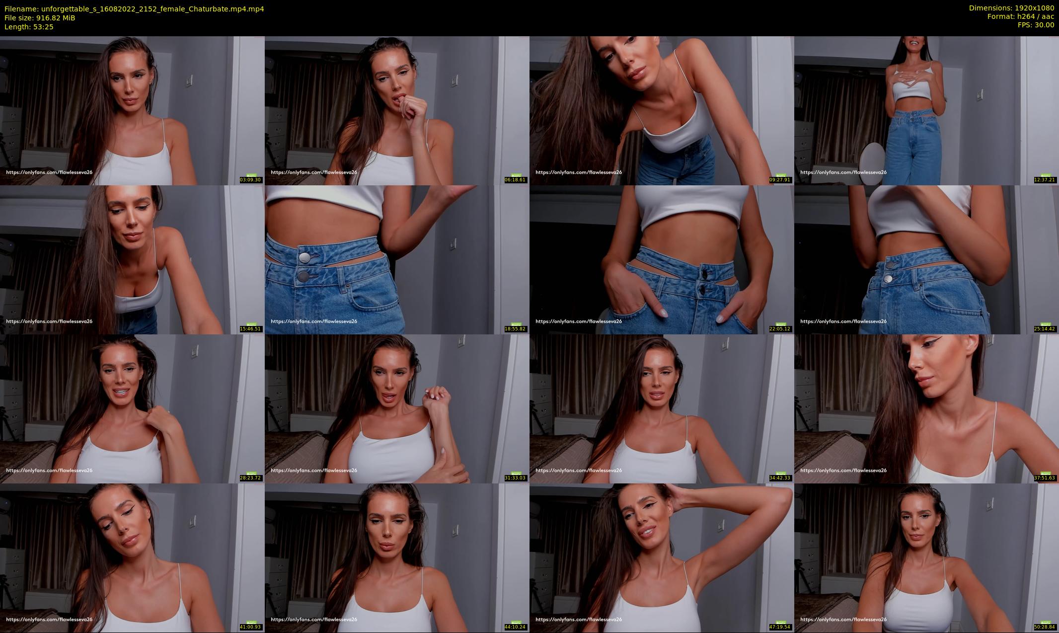 unforgettable_s — 54 minute Chaturbate female cam show recording, 1080p, Aug 16, 2022