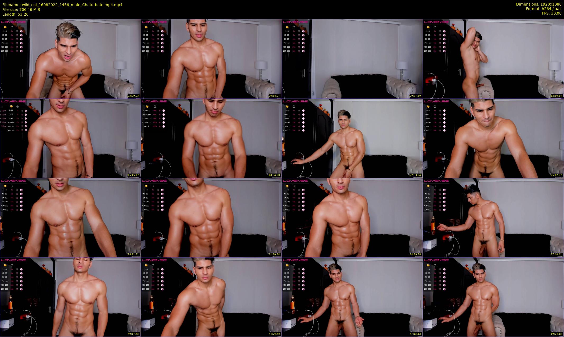 wild_col — 54 minute Chaturbate male cam show recording, 1080p, Aug 16, 2022