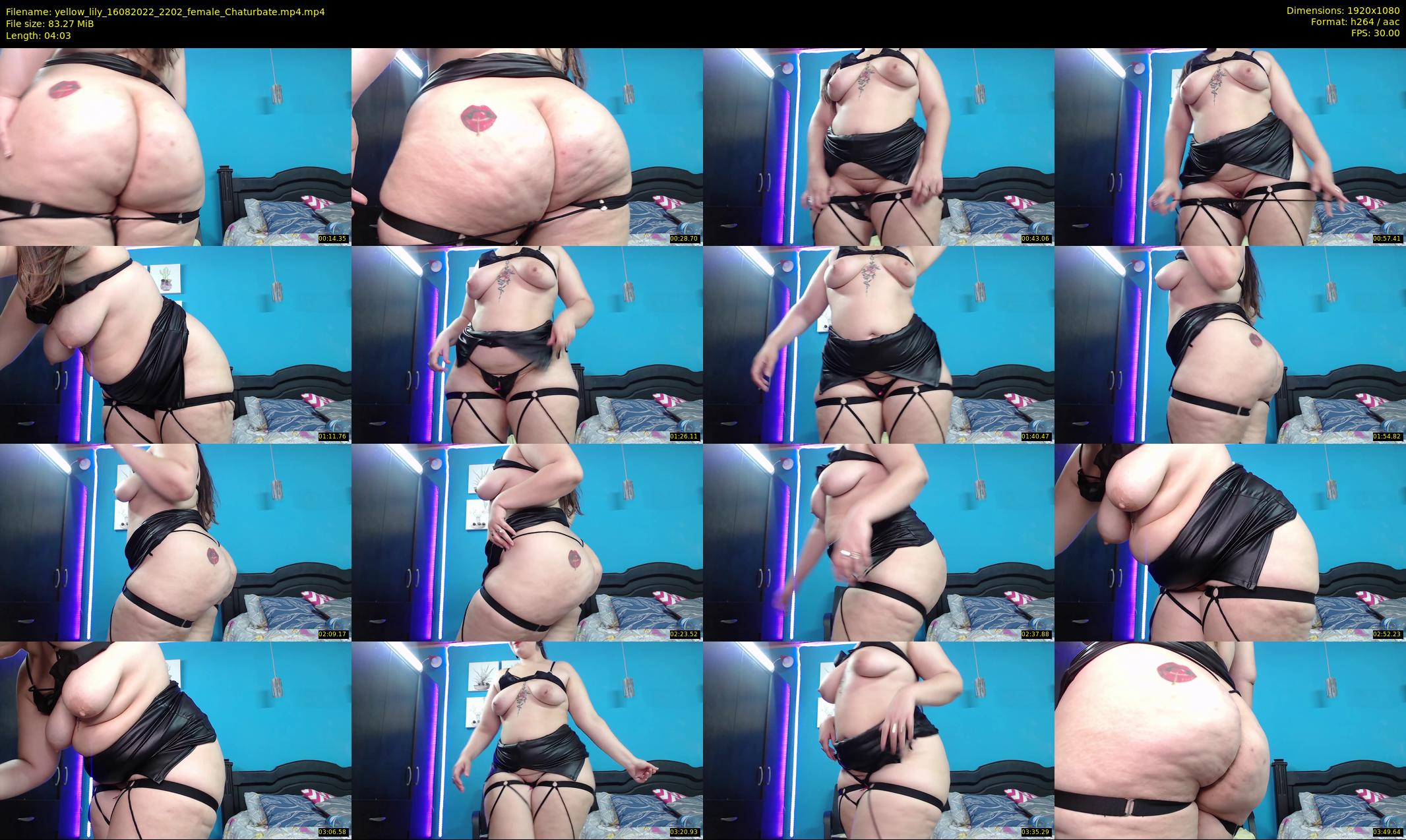 yellow_lily — 5 minute Chaturbate female cam show recording, 1080p, Aug 16, 2022