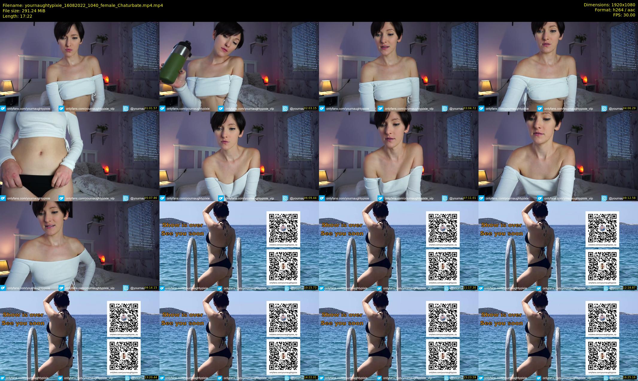 yournaughtypixie — 18 minute Chaturbate couple cam show recording, 1080p, Aug 16, 2022