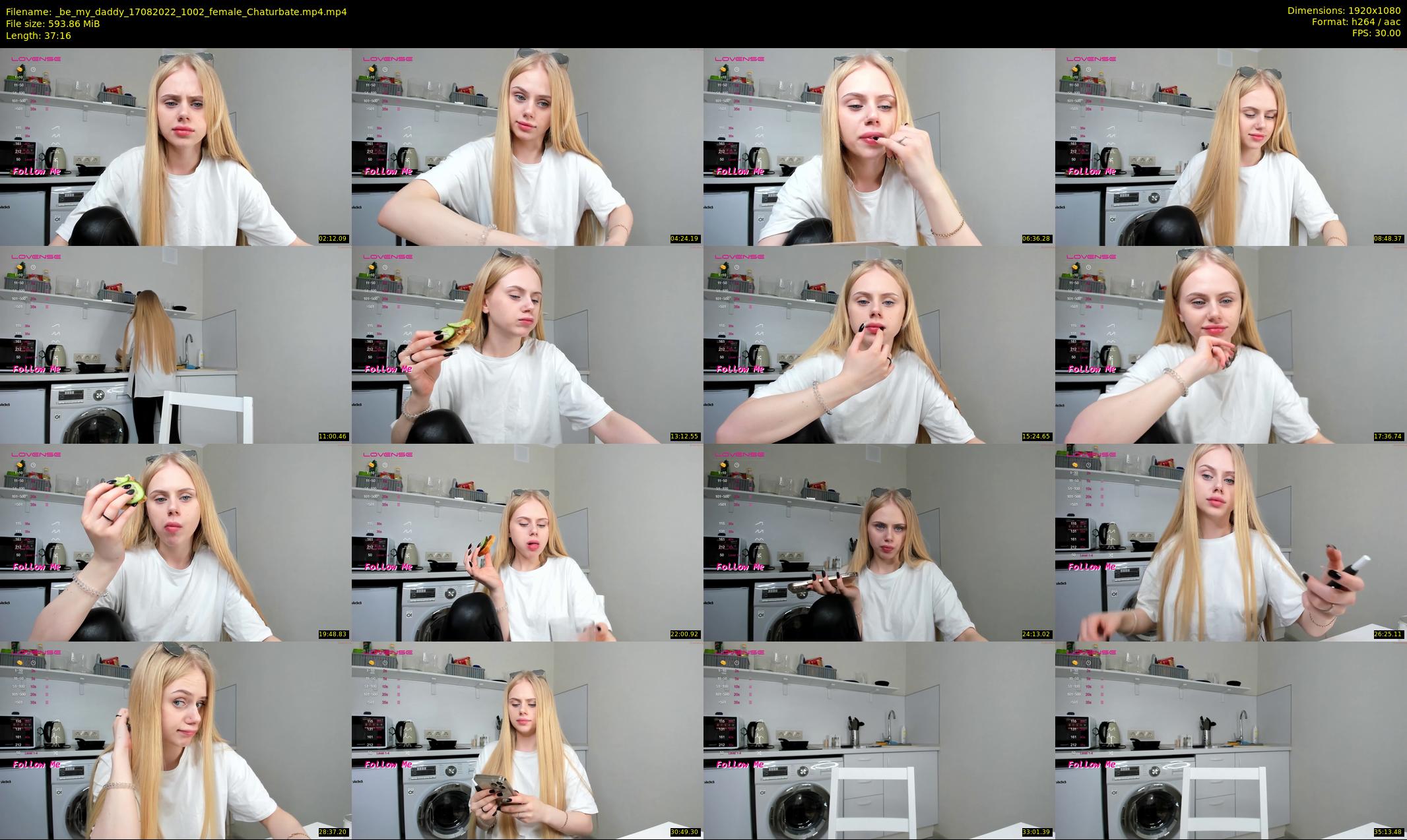 _be_my_daddy — 38 minute Chaturbate female cam show recording, 1080p, Aug 17, 2022