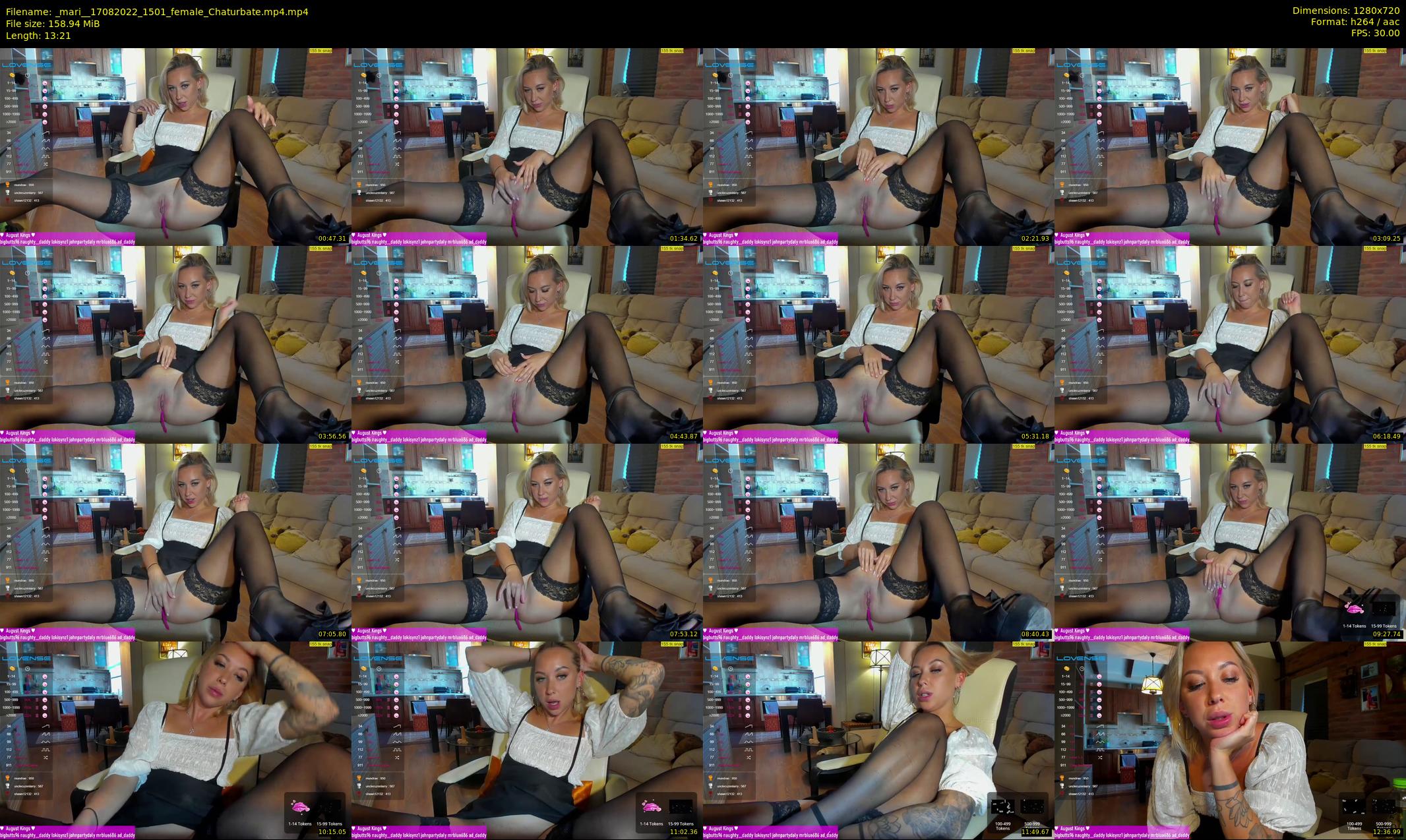 _mari_ — 14 minute Chaturbate female cam show recording, 720p, Aug 17, 2022