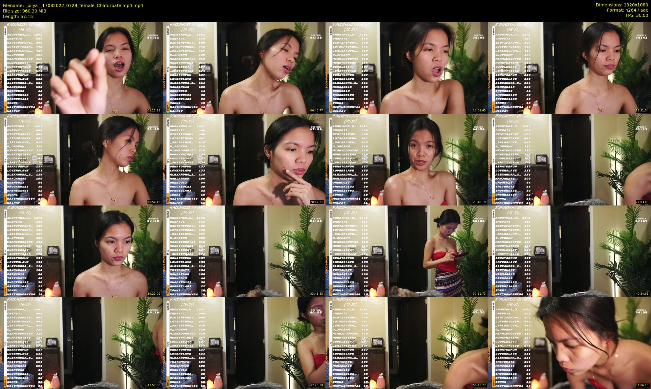 _pilya_ — 58 minute Chaturbate female cam show recording, 1080p, Aug 17, 2022