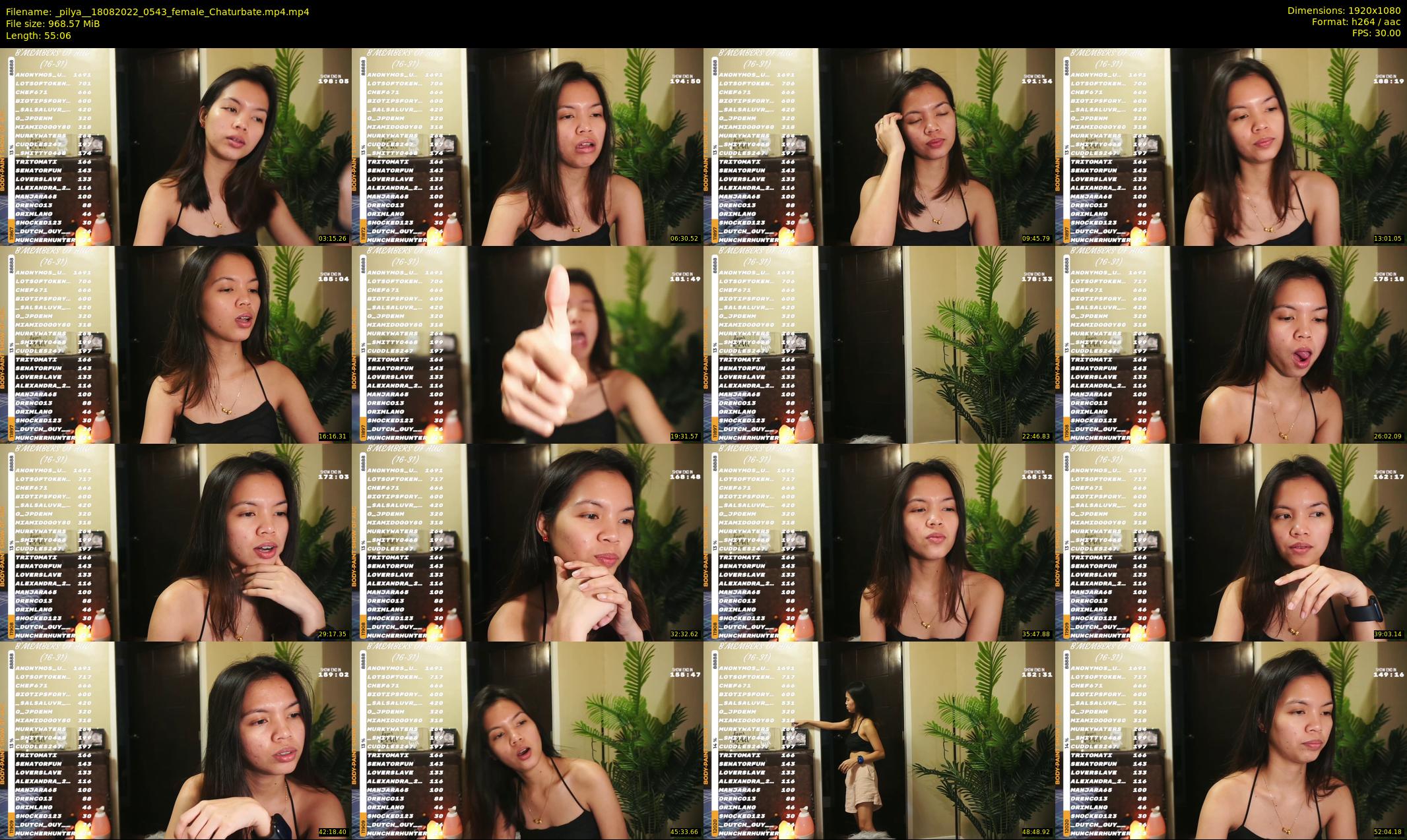 _pilya_ — 56 minute Chaturbate female cam show recording, 1080p, Aug 18, 2022