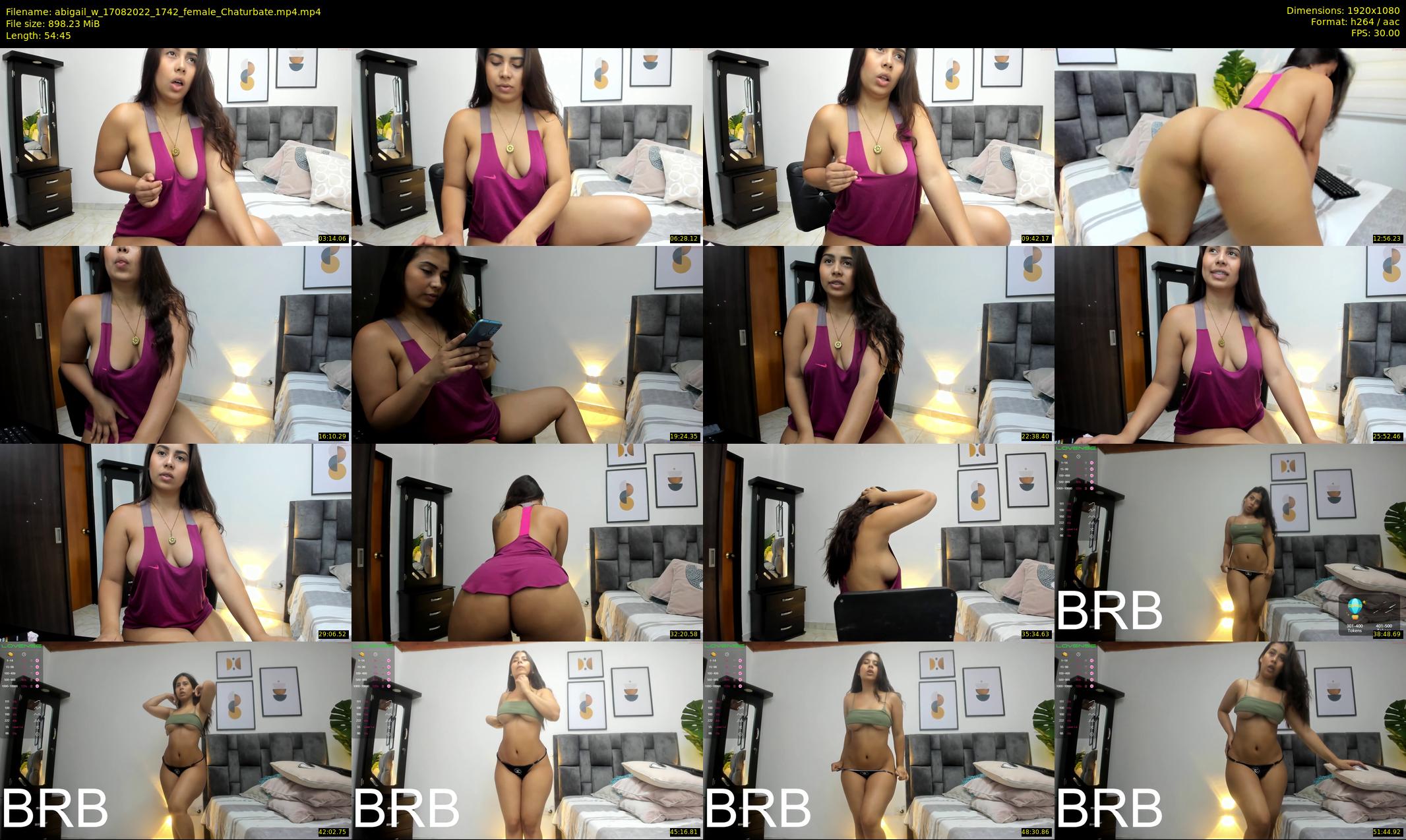 abigail_w — 55 minute Chaturbate female cam show recording, 1080p, Aug 17, 2022