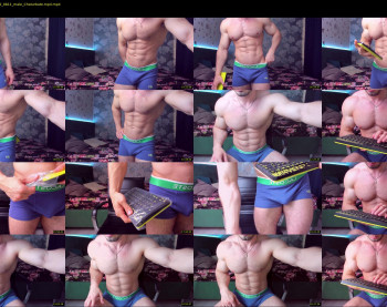 adam_muscle_ — 31 minute Chaturbate male cam show recording, 1080p, Aug 17, 2022
