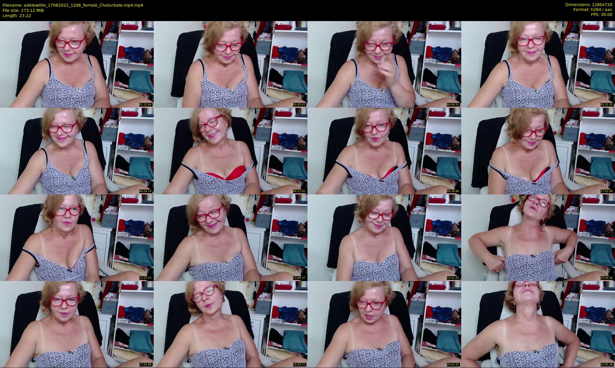 adelewildx — 24 minute Chaturbate female cam show recording, 720p, Aug 17, 2022