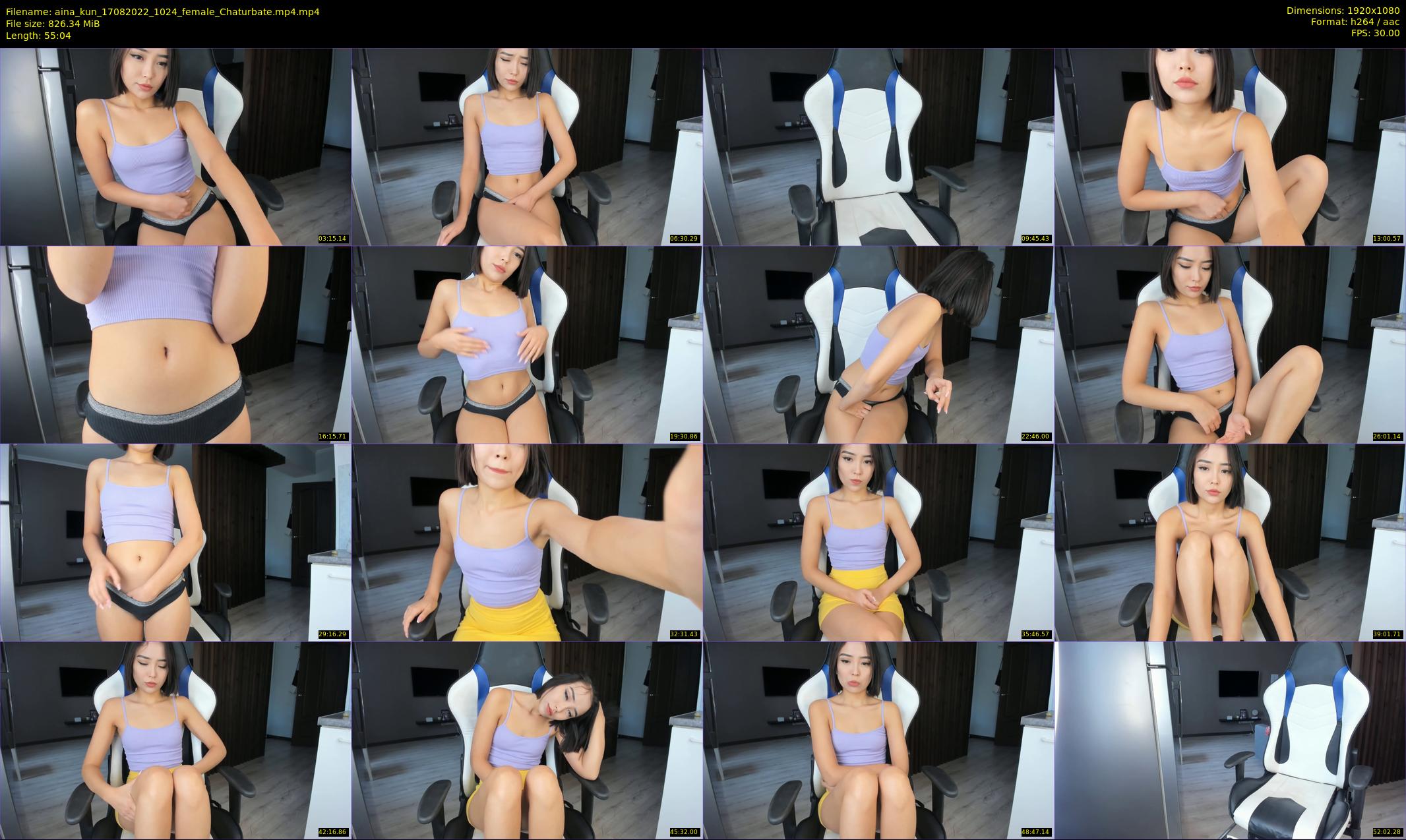 aina_kun — 56 minute Chaturbate female cam show recording, 1080p, Aug 17, 2022
