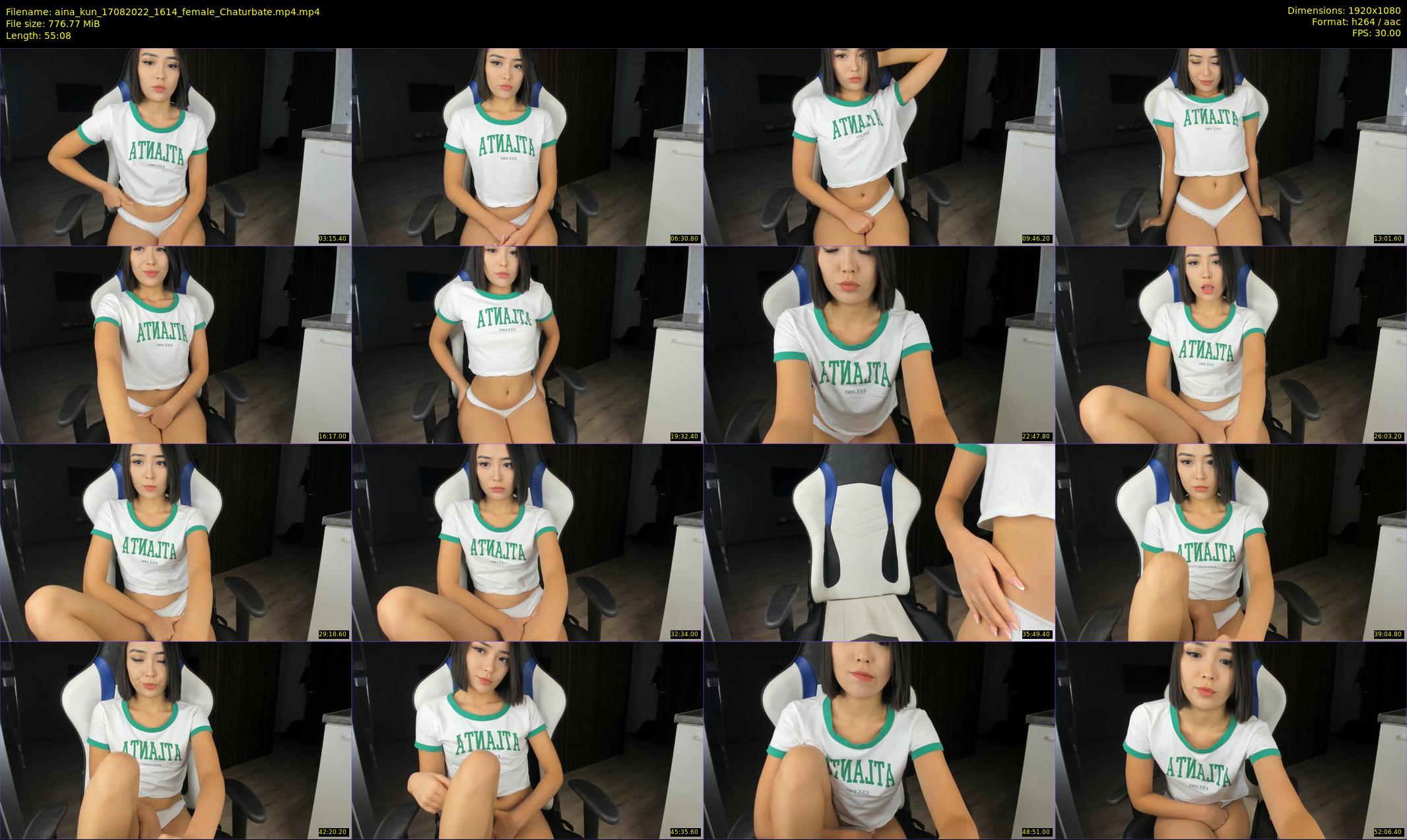 aina_kun — 56 minute Chaturbate female cam show recording, 1080p, Aug 17, 2022