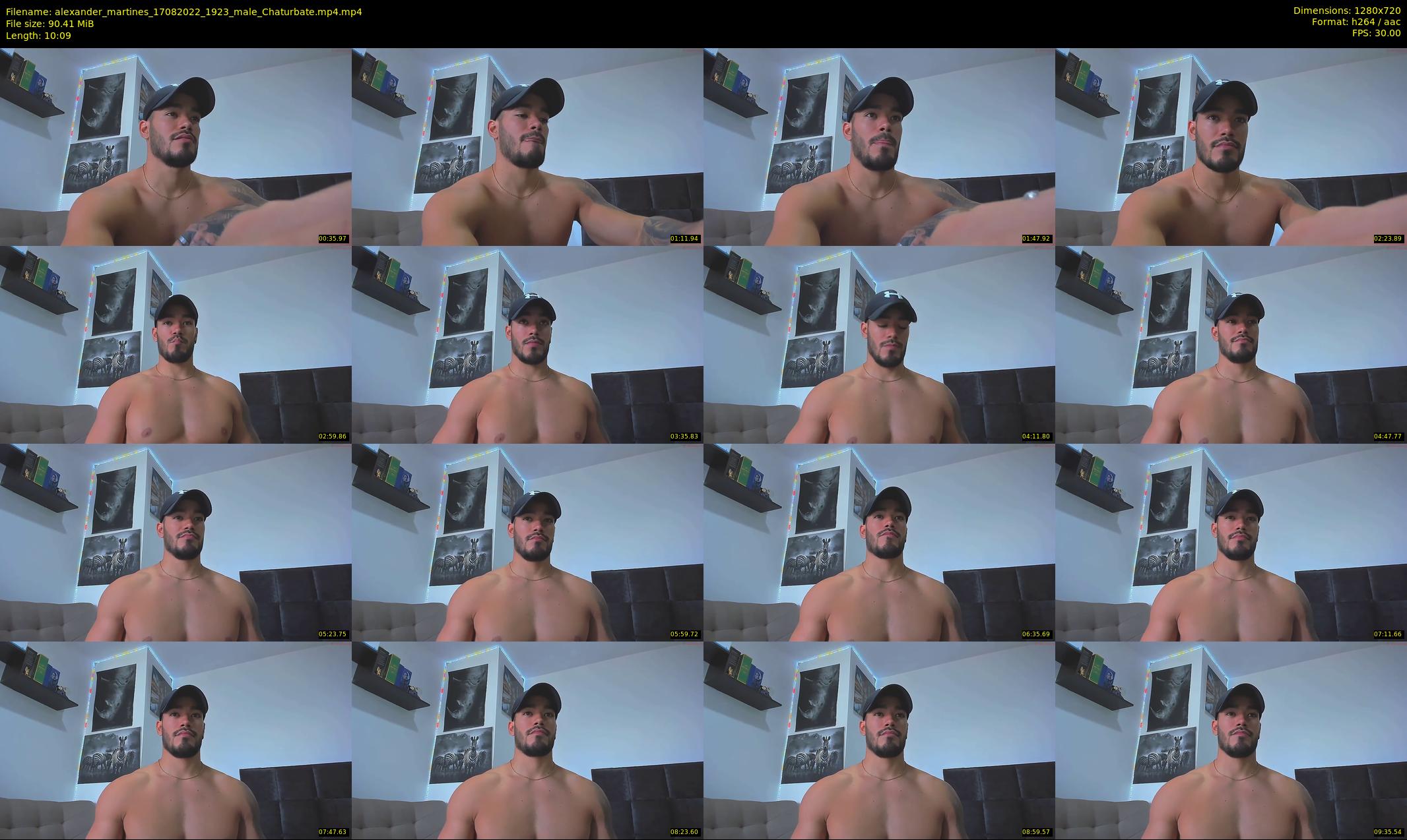 alexander_martines — 11 minute Chaturbate male cam show recording, 720p, Aug 17, 2022