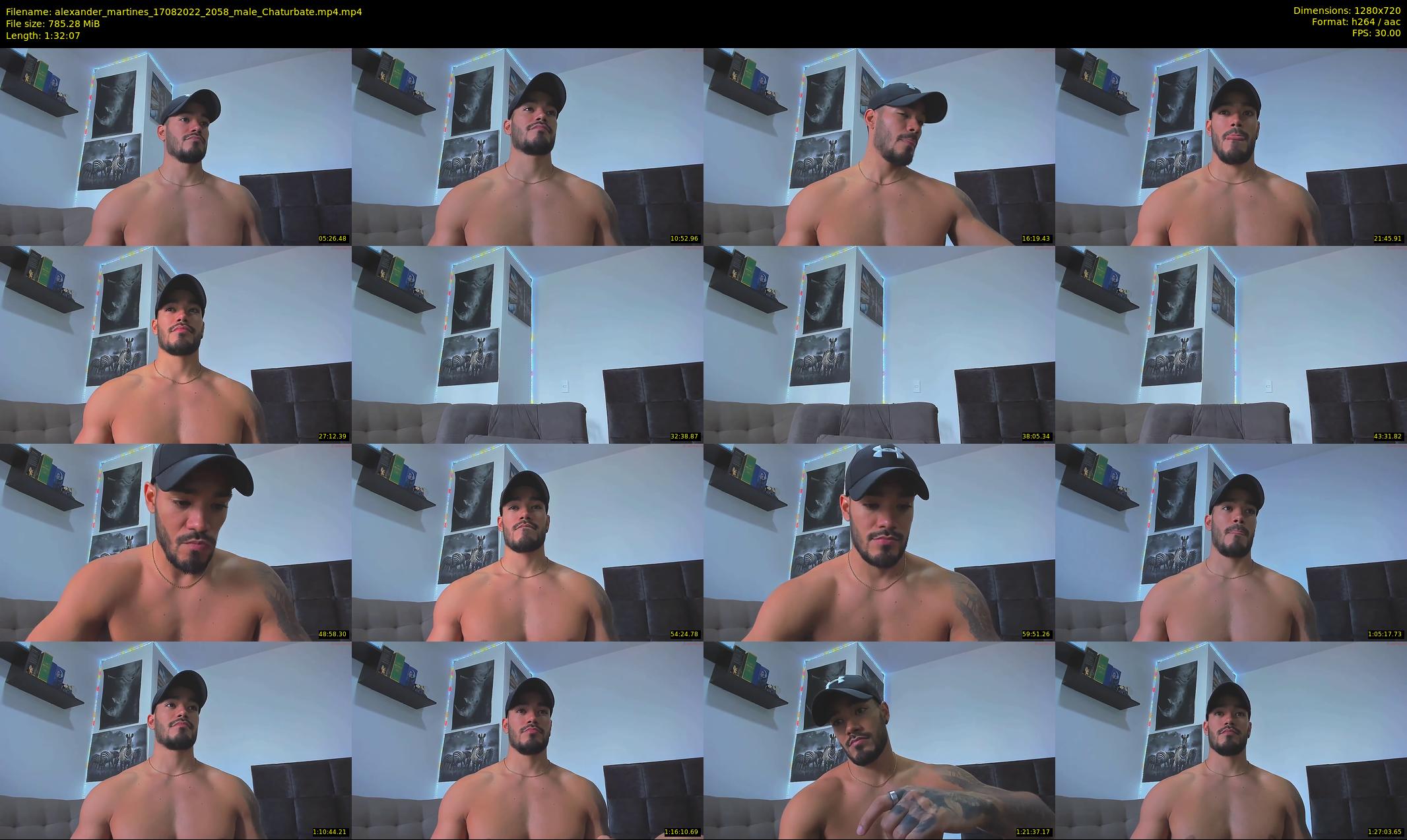 alexander_martines — 93 minute Chaturbate male cam show recording, 720p, Aug 17, 2022