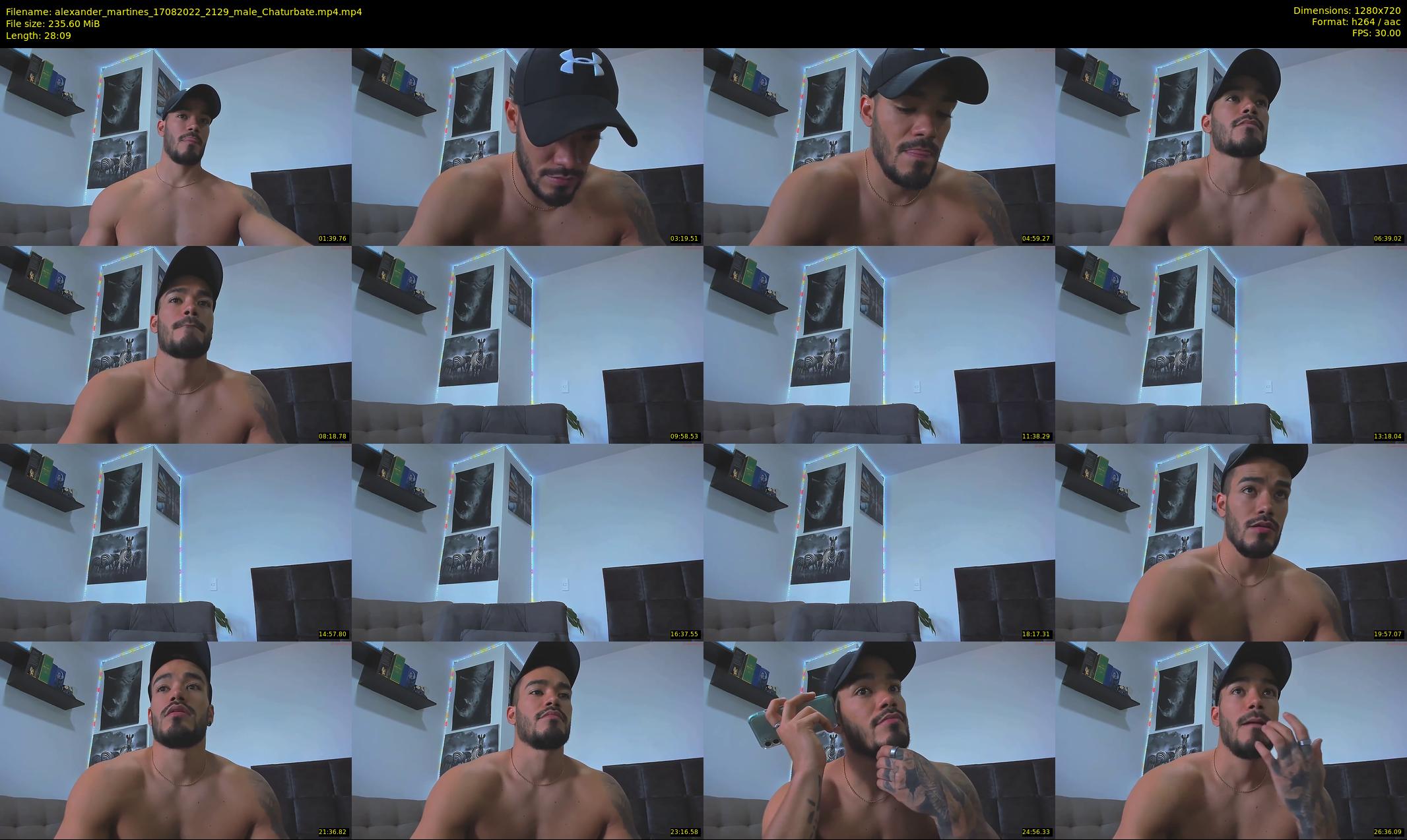 alexander_martines — 29 minute Chaturbate male cam show recording, 720p, Aug 17, 2022