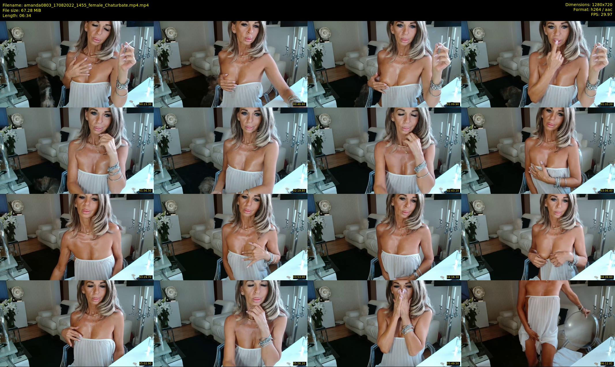 amanda0803 — 7 minute Chaturbate female cam show recording, 720p, Aug 17, 2022