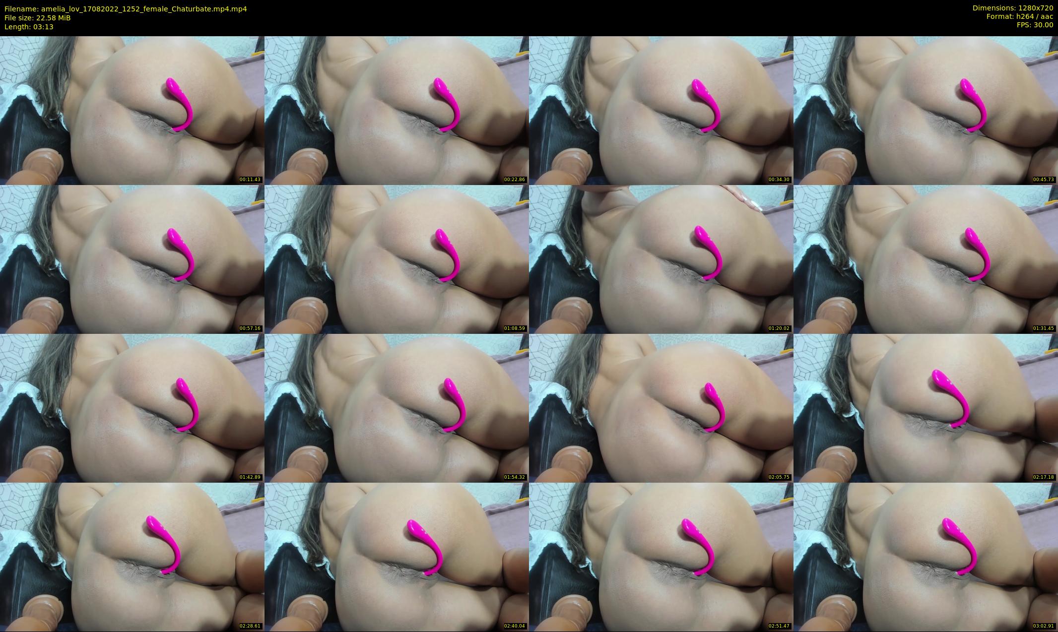 amelia_lov — 4 minute Chaturbate female cam show recording, 720p, Aug 17, 2022