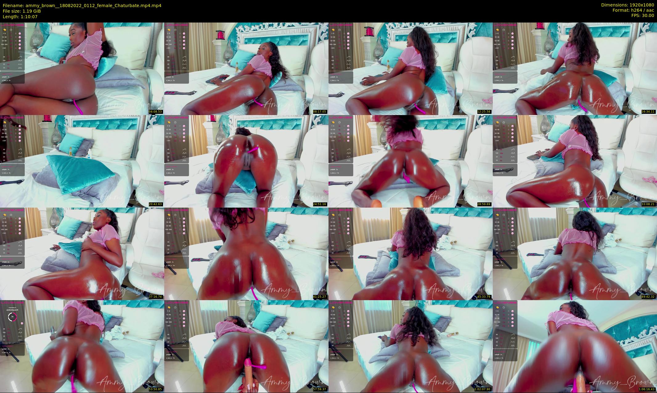 ammy_brown_ — 71 minute Chaturbate female cam show recording, 1080p, Aug 18, 2022