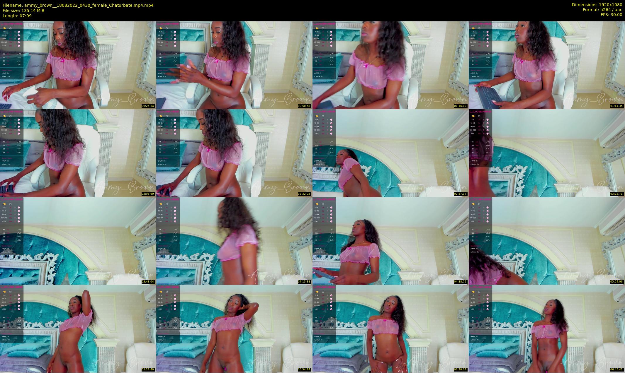 ammy_brown_ — 8 minute Chaturbate female cam show recording, 1080p, Aug 18, 2022