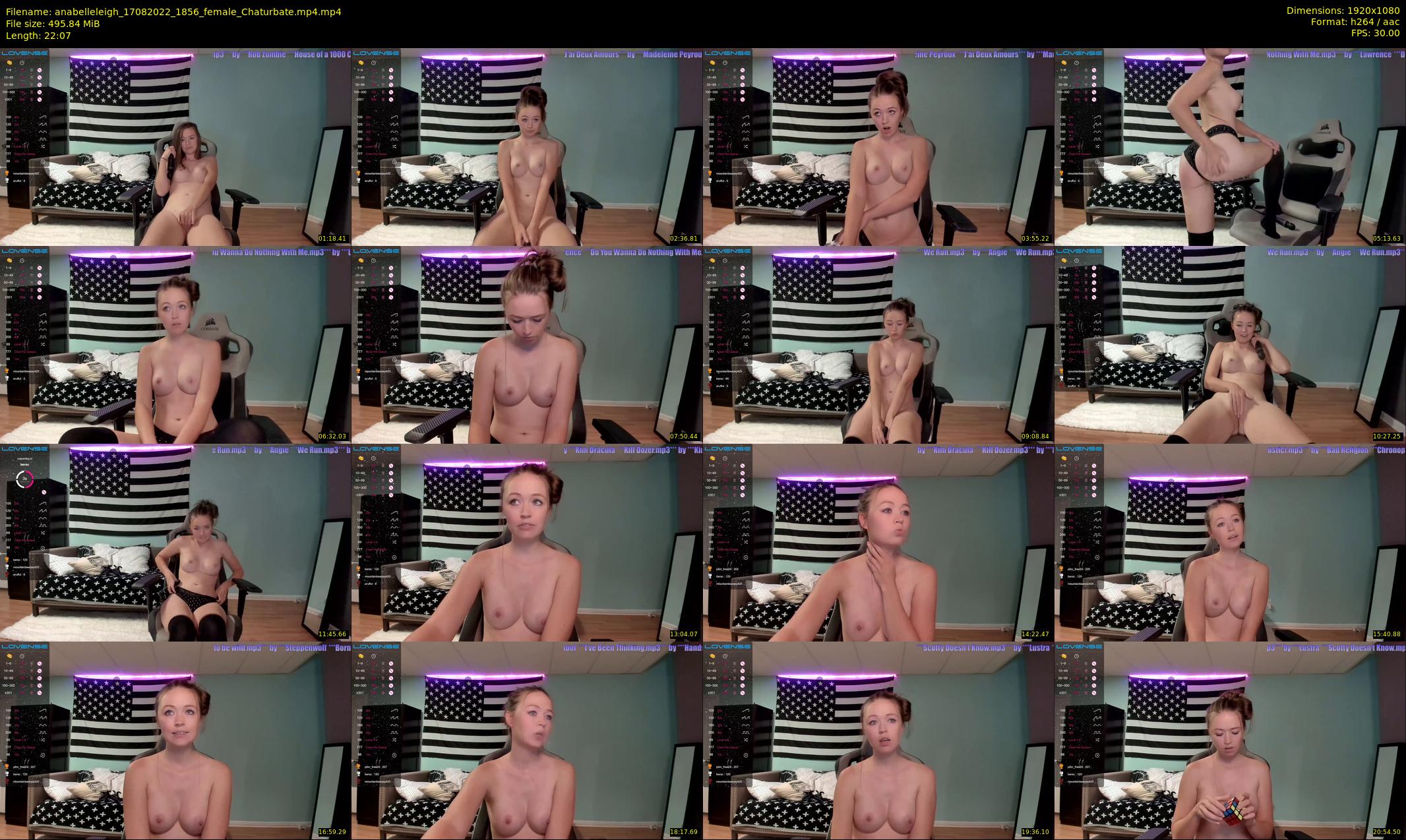 anabelleleigh — 23 minute Chaturbate female cam show recording, 1080p, Aug 17, 2022