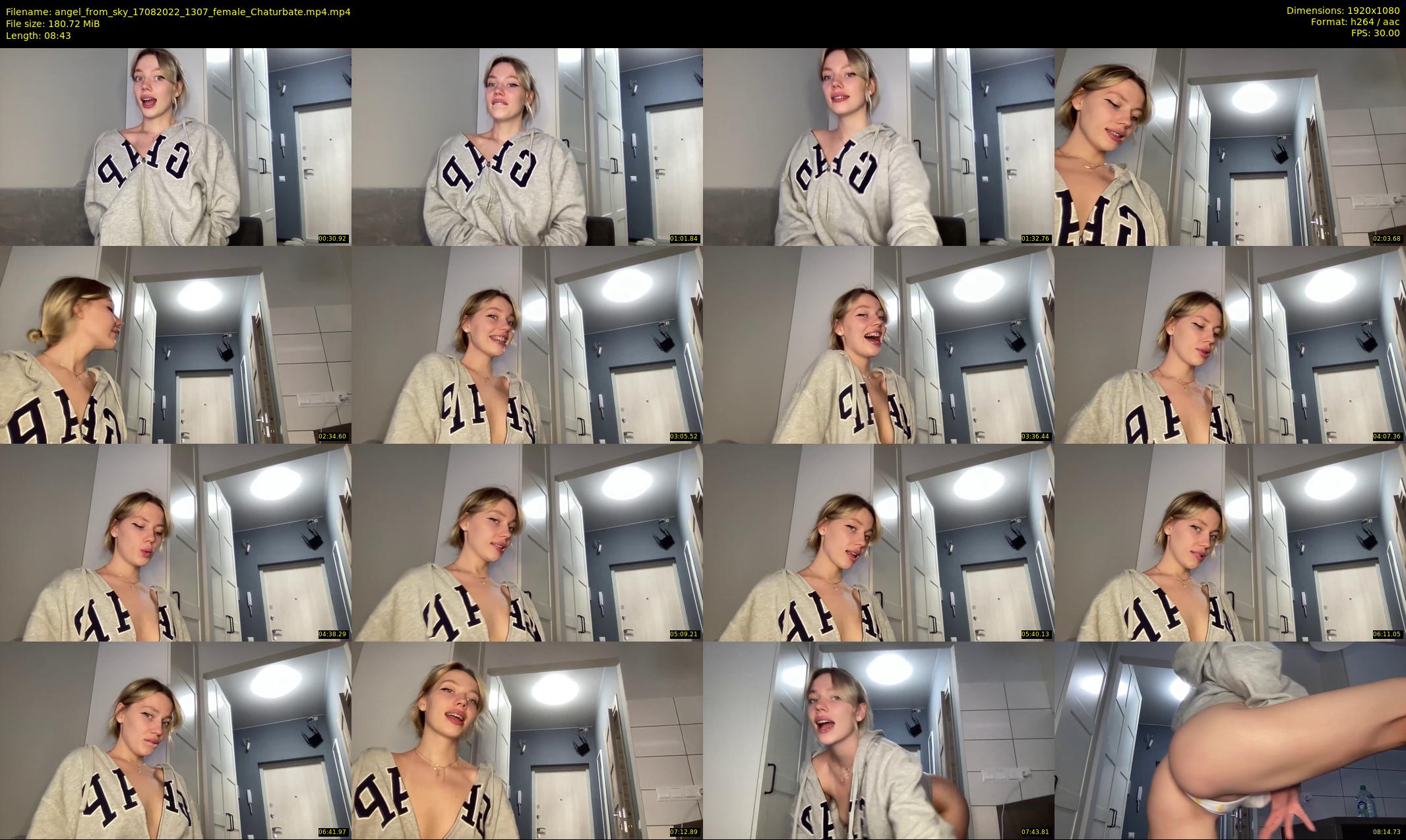 angel_from_sky — 9 minute Chaturbate female cam show recording, 1080p, Aug 17, 2022