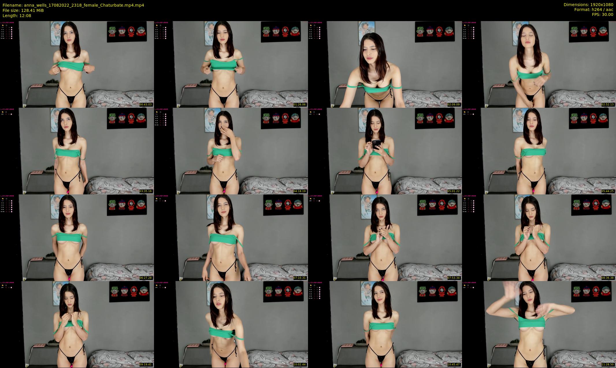 anna_wells — 13 minute Chaturbate female cam show recording, 1080p, Aug 17, 2022