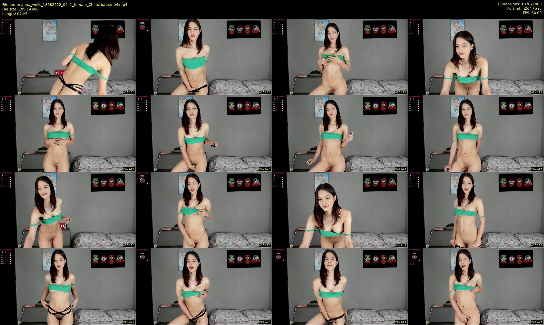 anna_wells — 8 minute Chaturbate female cam show recording, 1080p, Aug 18, 2022