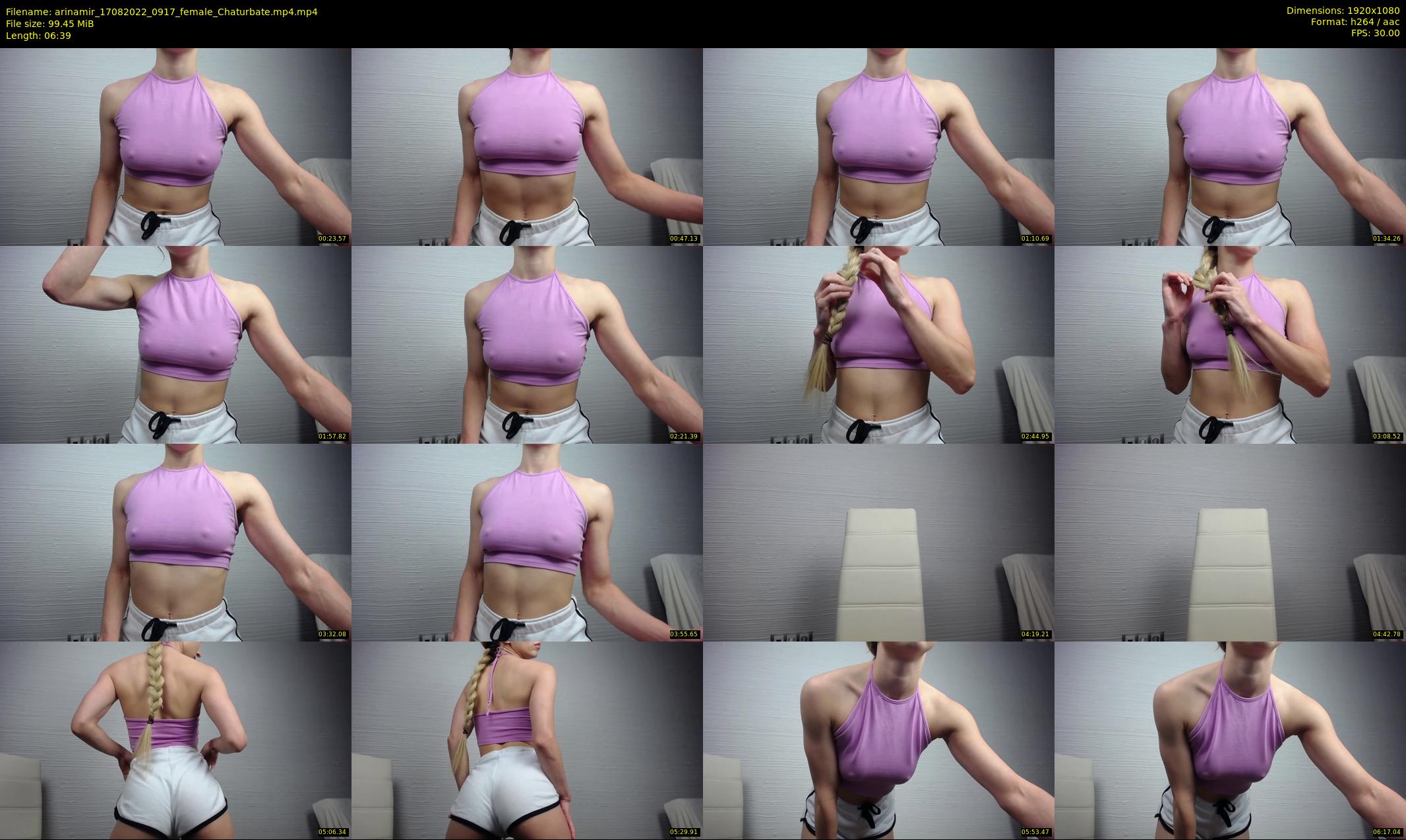 arinamir — 7 minute Chaturbate female cam show recording, 1080p, Aug 17, 2022