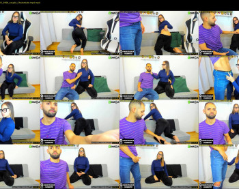 ashleyandzamir — 54 minute Chaturbate couple cam show recording, 1080p, Aug 17, 2022