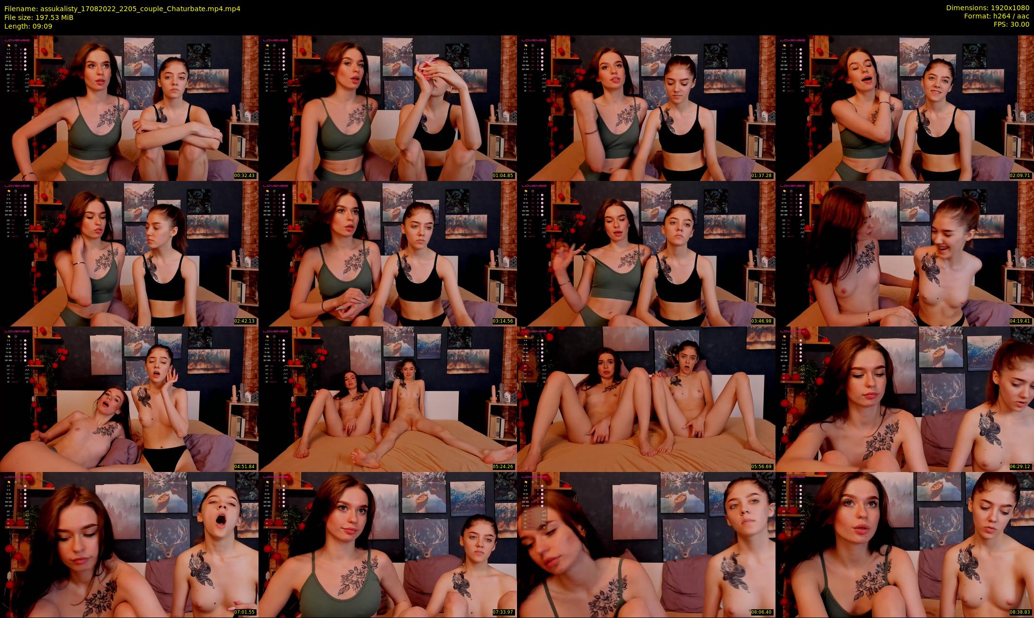 assukalisty — 10 minute Chaturbate couple cam show recording, 1080p, Aug 17, 2022