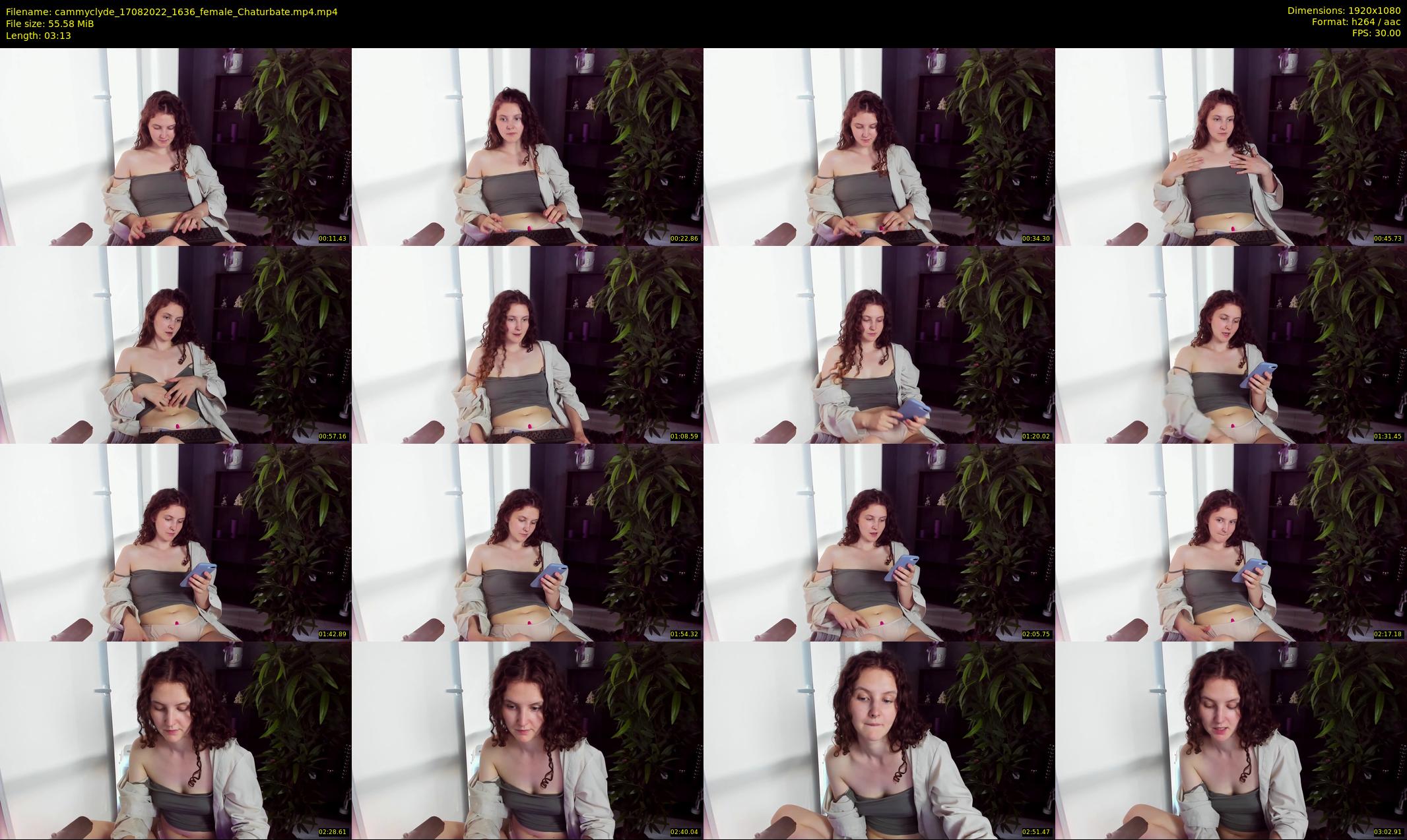 cammyclyde — 4 minute Chaturbate female cam show recording, 1080p, Aug 17, 2022