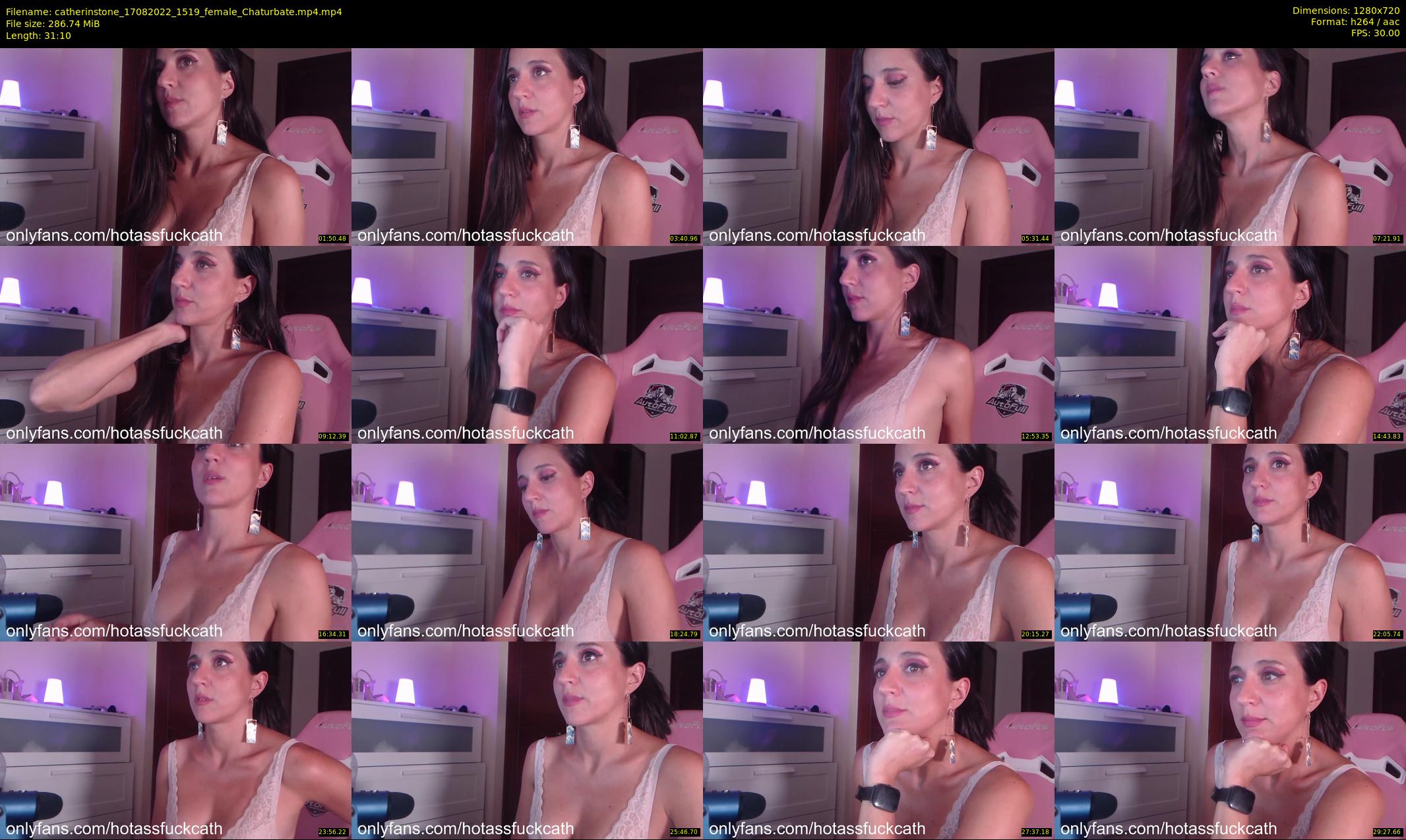 catherinstone — 32 minute Chaturbate female cam show recording, 720p, Aug 17, 2022