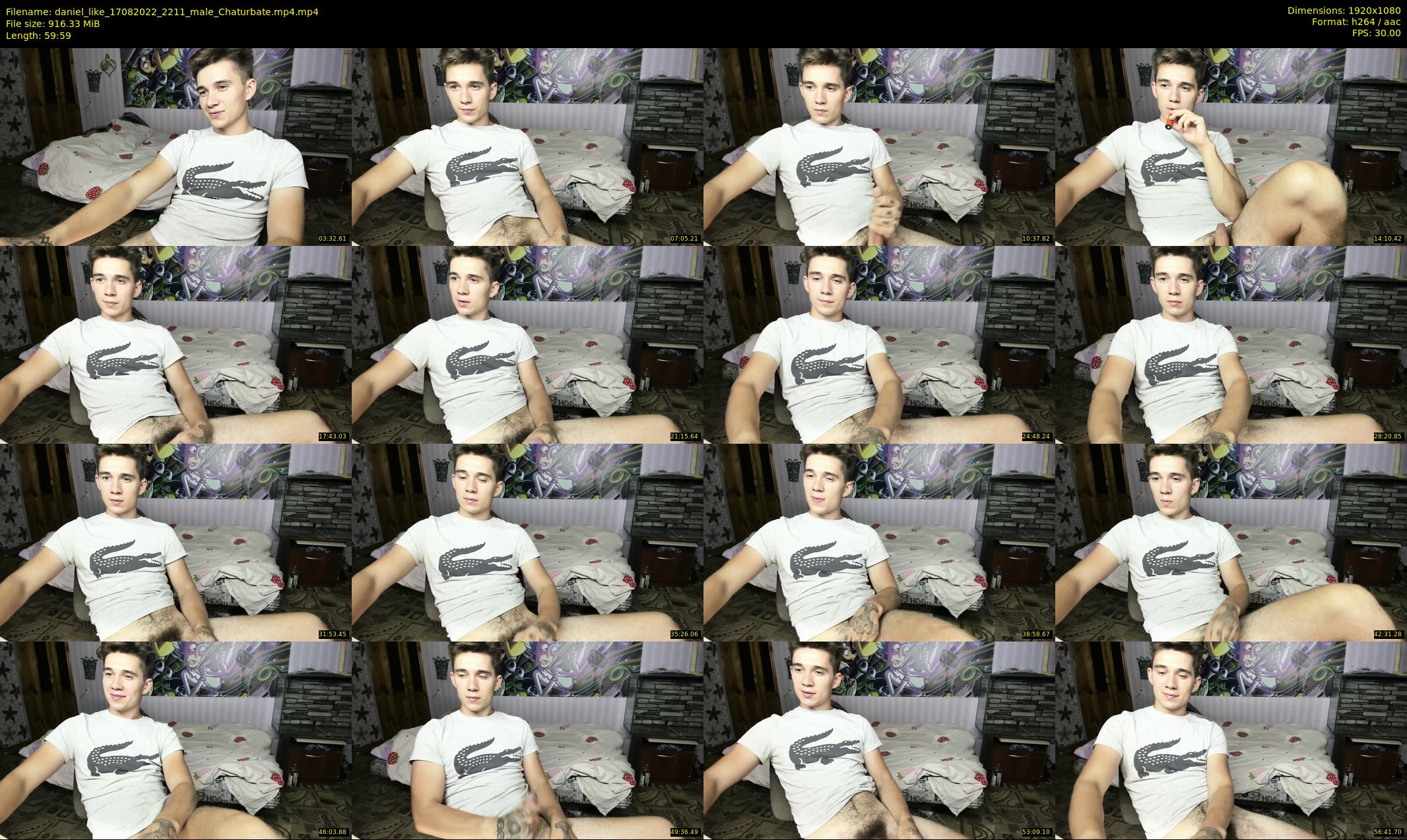 daniel_like — 60 minute Chaturbate male cam show recording, 1080p, Aug 17, 2022