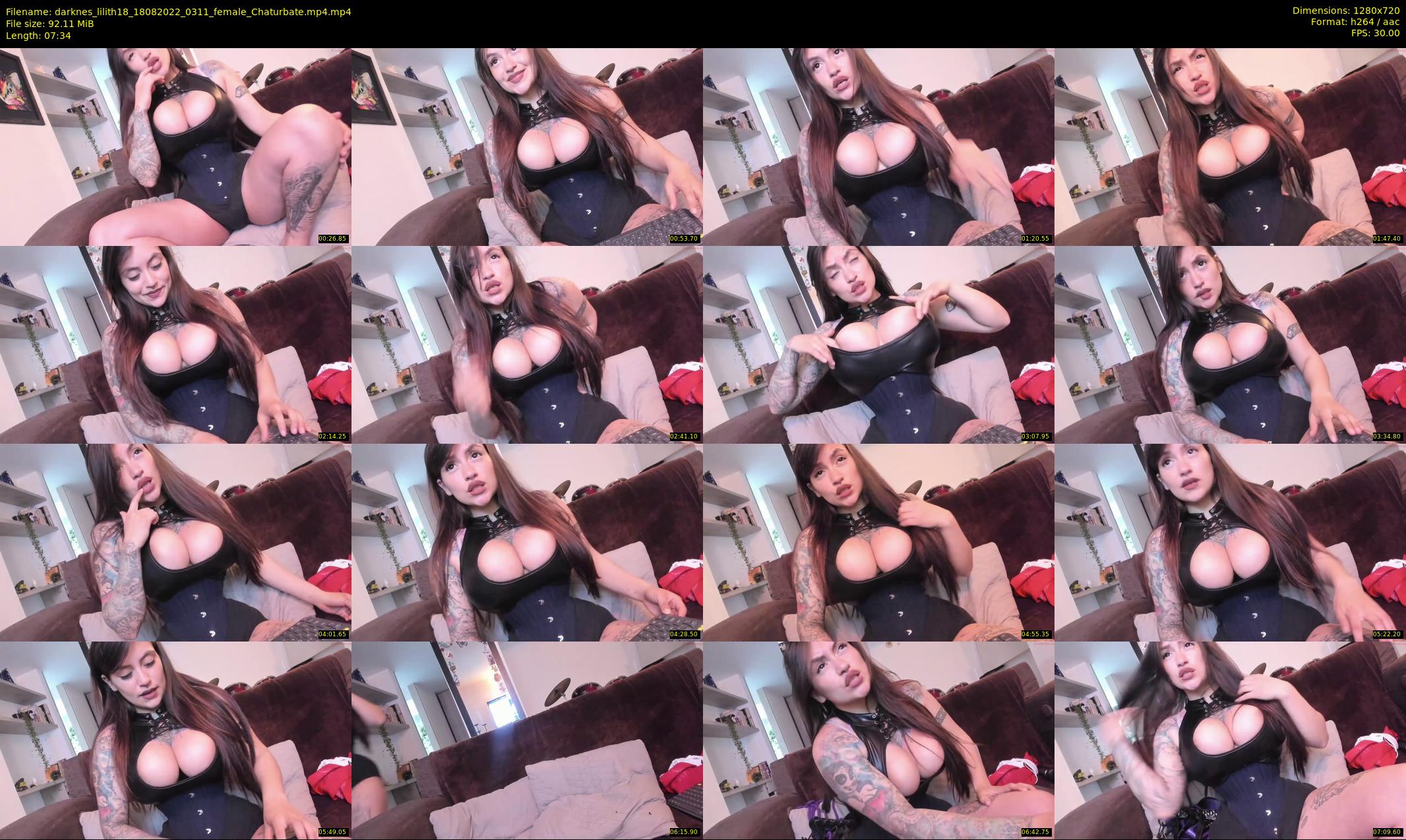 darknes_lilith18 — 8 minute Chaturbate female cam show recording, 720p, Aug 18, 2022