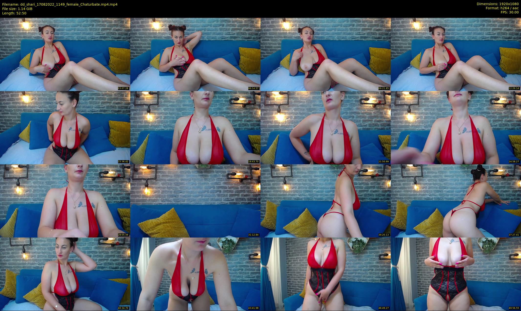 dd_shari — 53 minute Chaturbate female cam show recording, 1080p, Aug 17, 2022