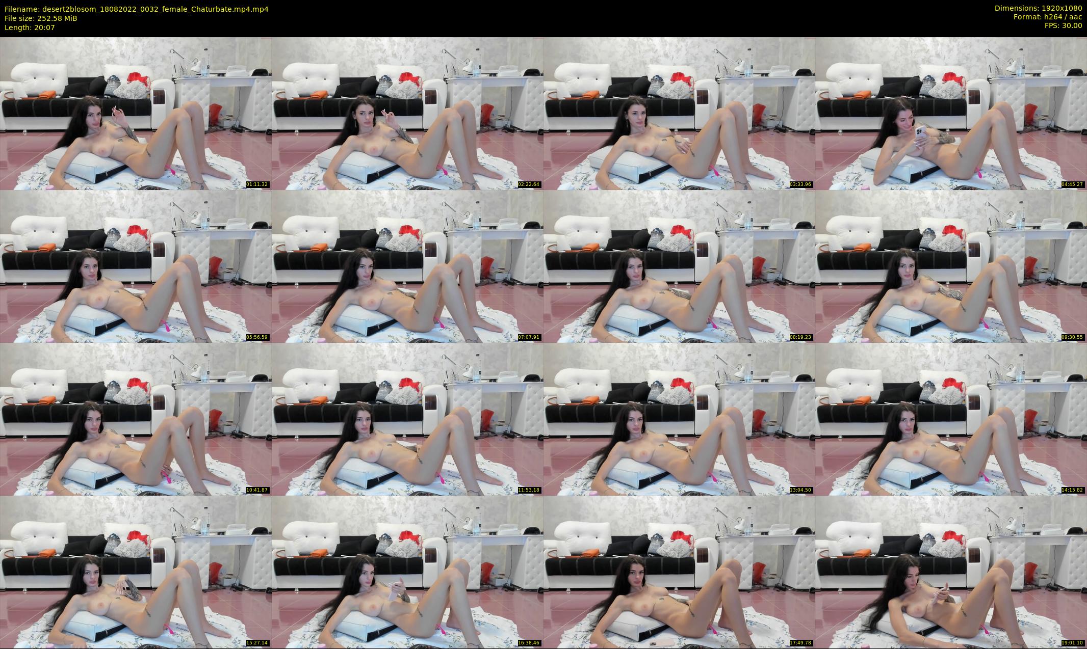desert2blosom — 21 minute Chaturbate female cam show recording, 1080p, Aug 18, 2022