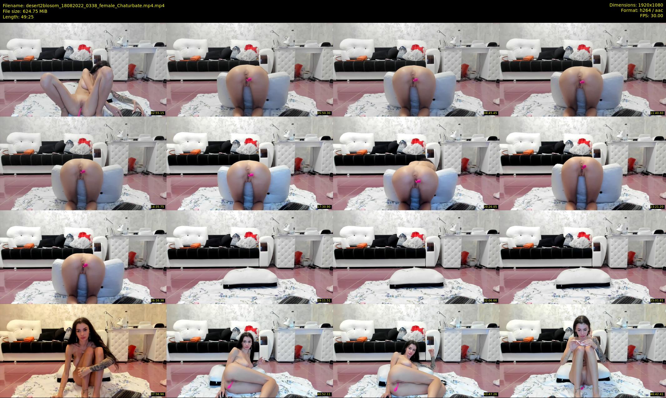 desert2blosom — 50 minute Chaturbate female cam show recording, 1080p, Aug 18, 2022