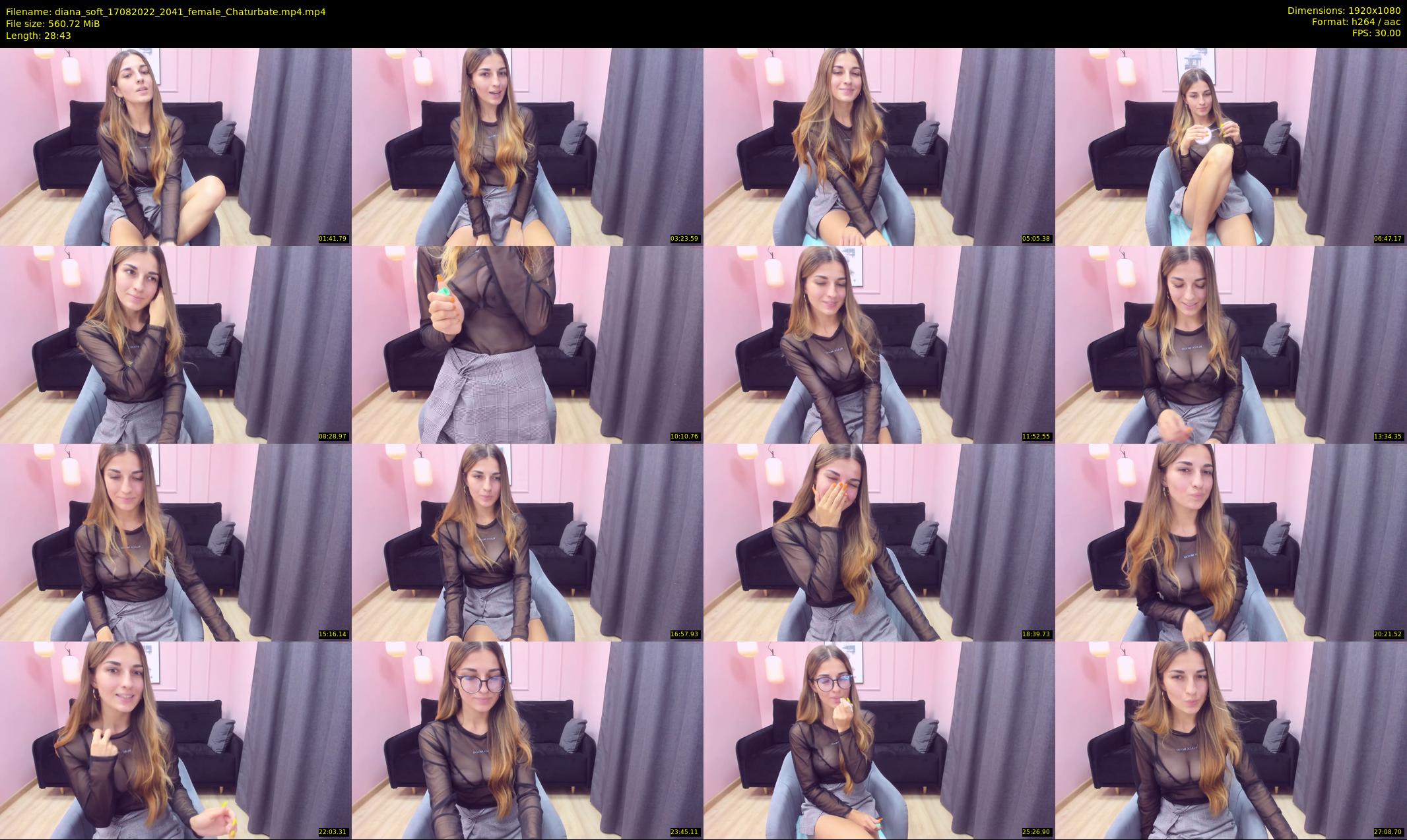 diana_soft — 29 minute Chaturbate female cam show recording, 1080p, Aug 17, 2022