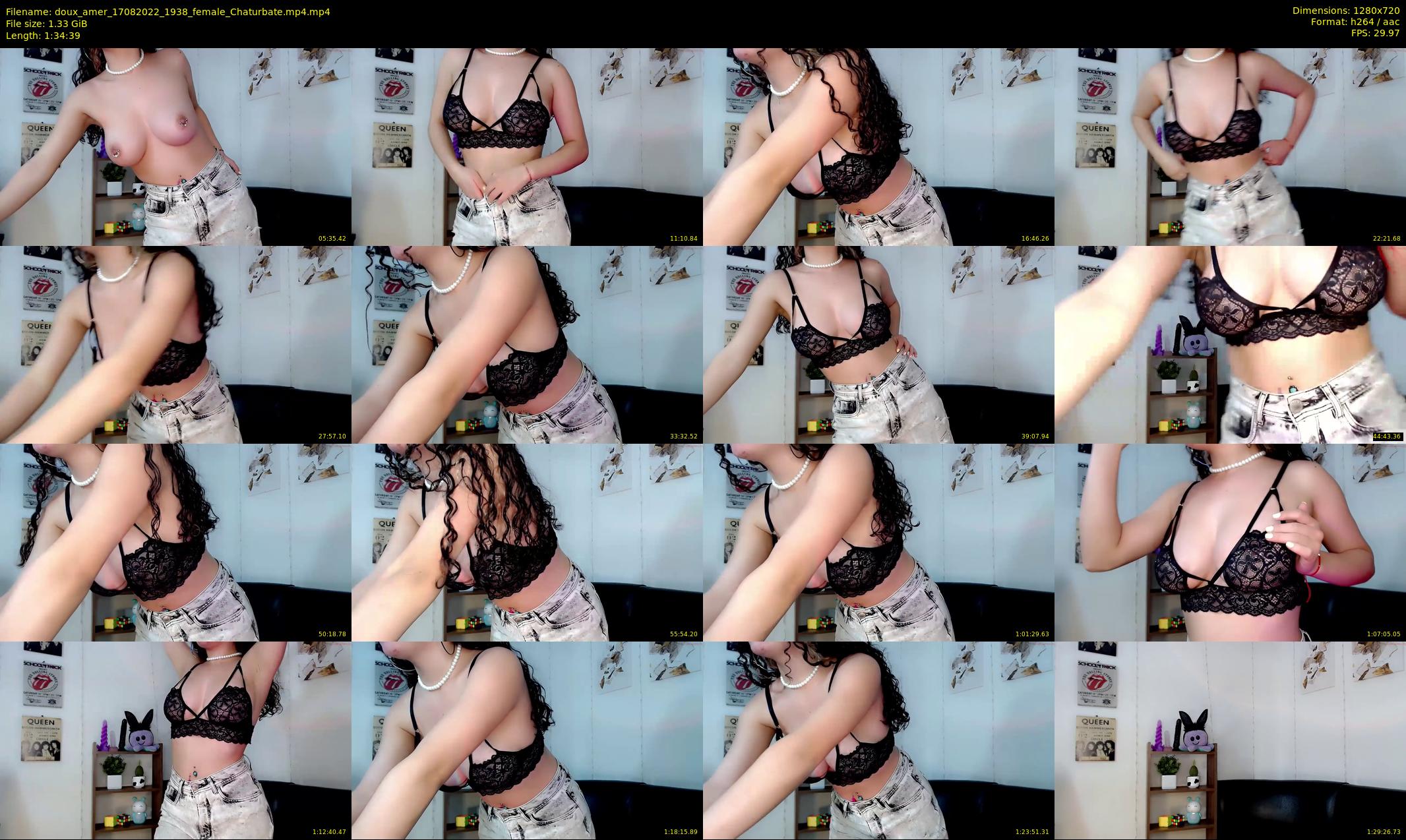 doux_amer — 95 minute Chaturbate female cam show recording, 720p, Aug 17, 2022