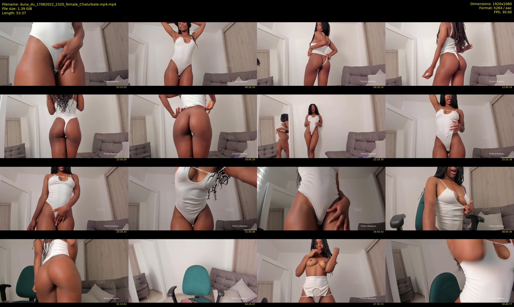 duna_du — 54 minute Chaturbate female cam show recording, 1080p, Aug 17, 2022