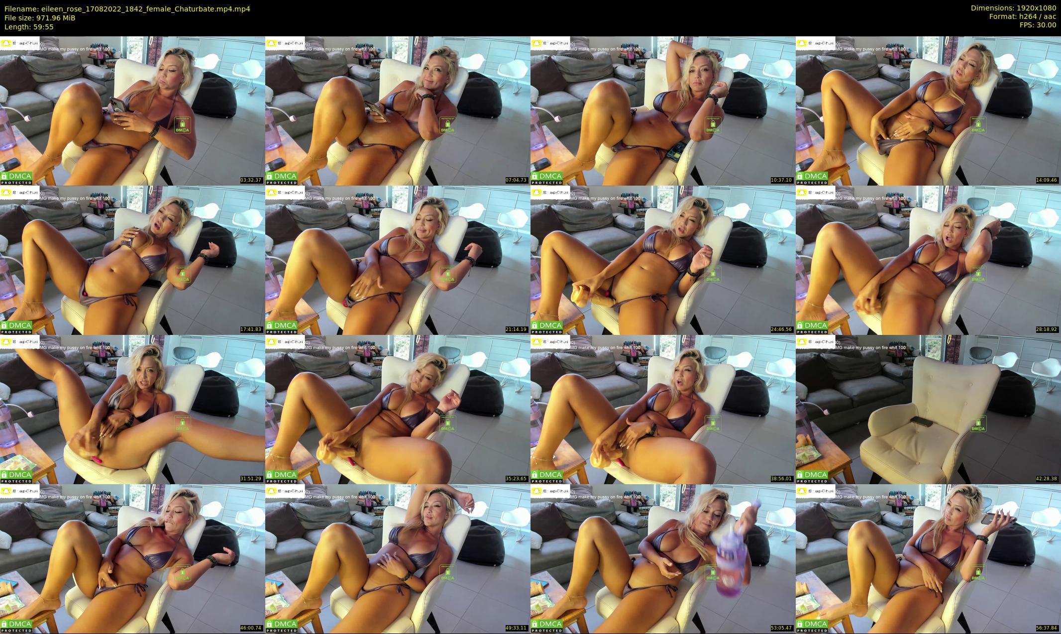 eileen_rose — 60 minute Chaturbate female cam show recording, 1080p, Aug 17, 2022