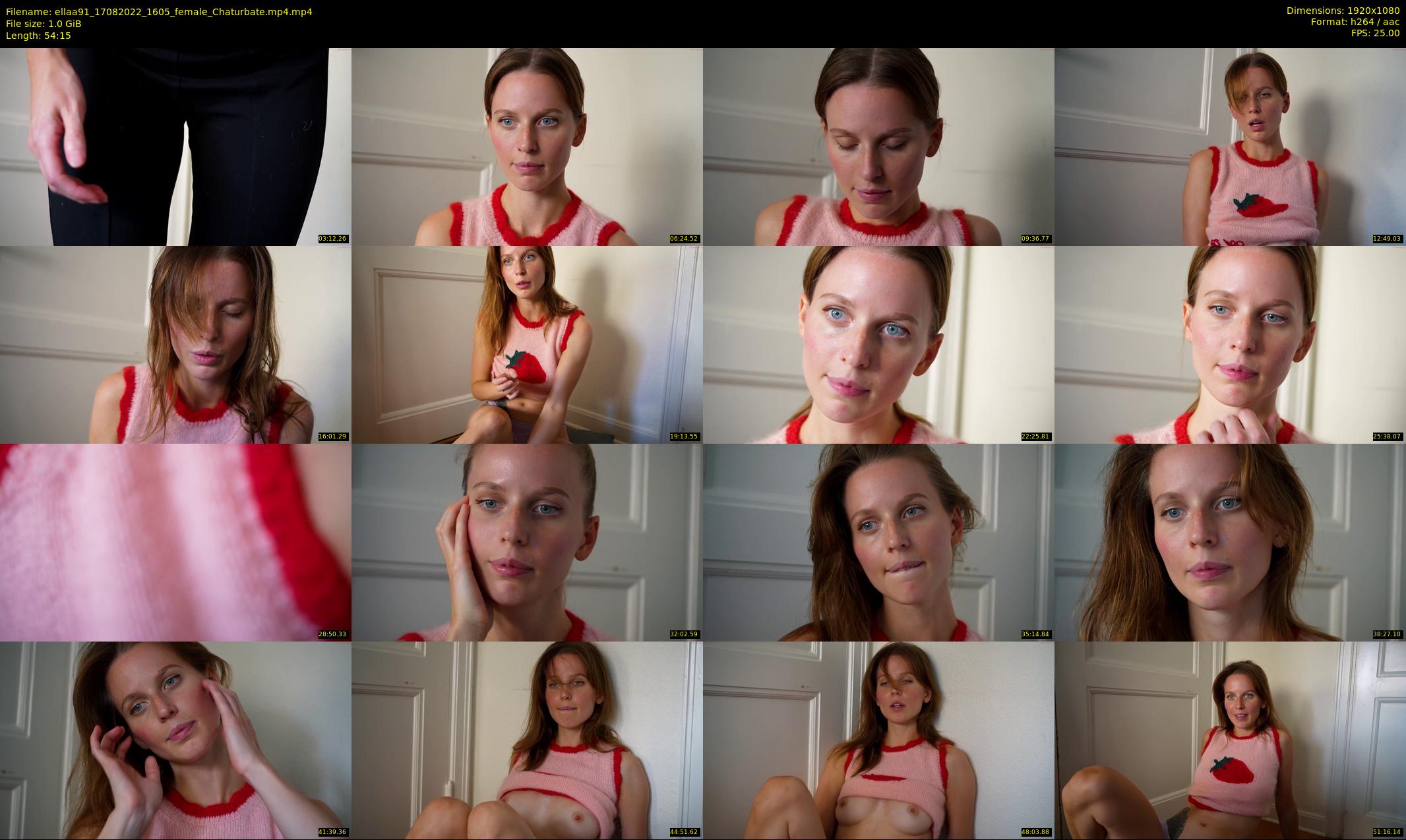 ellaa91 — 55 minute Chaturbate female cam show recording, 1080p, Aug 17, 2022