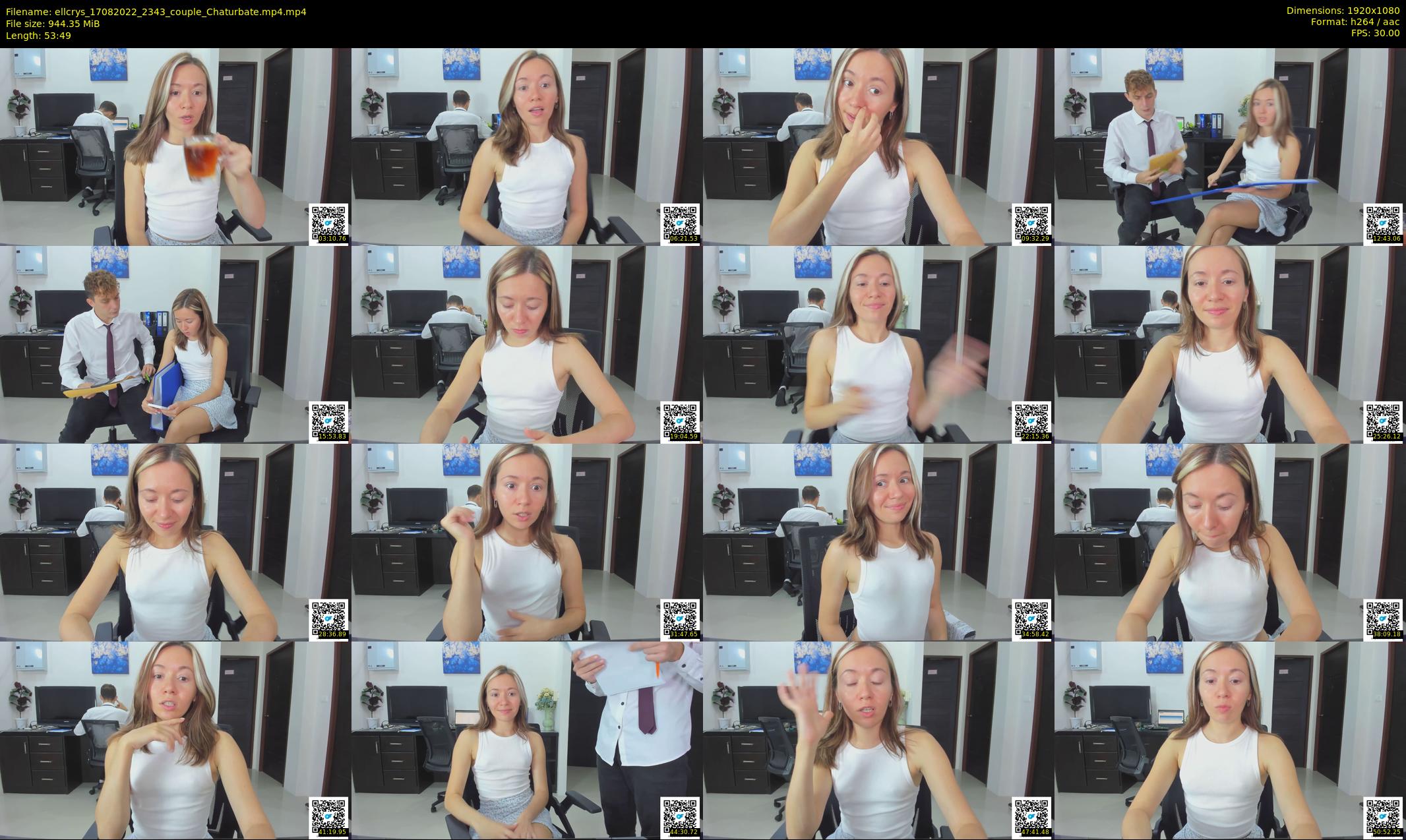 ellcrys — 54 minute Chaturbate couple cam show recording, 1080p, Aug 17, 2022