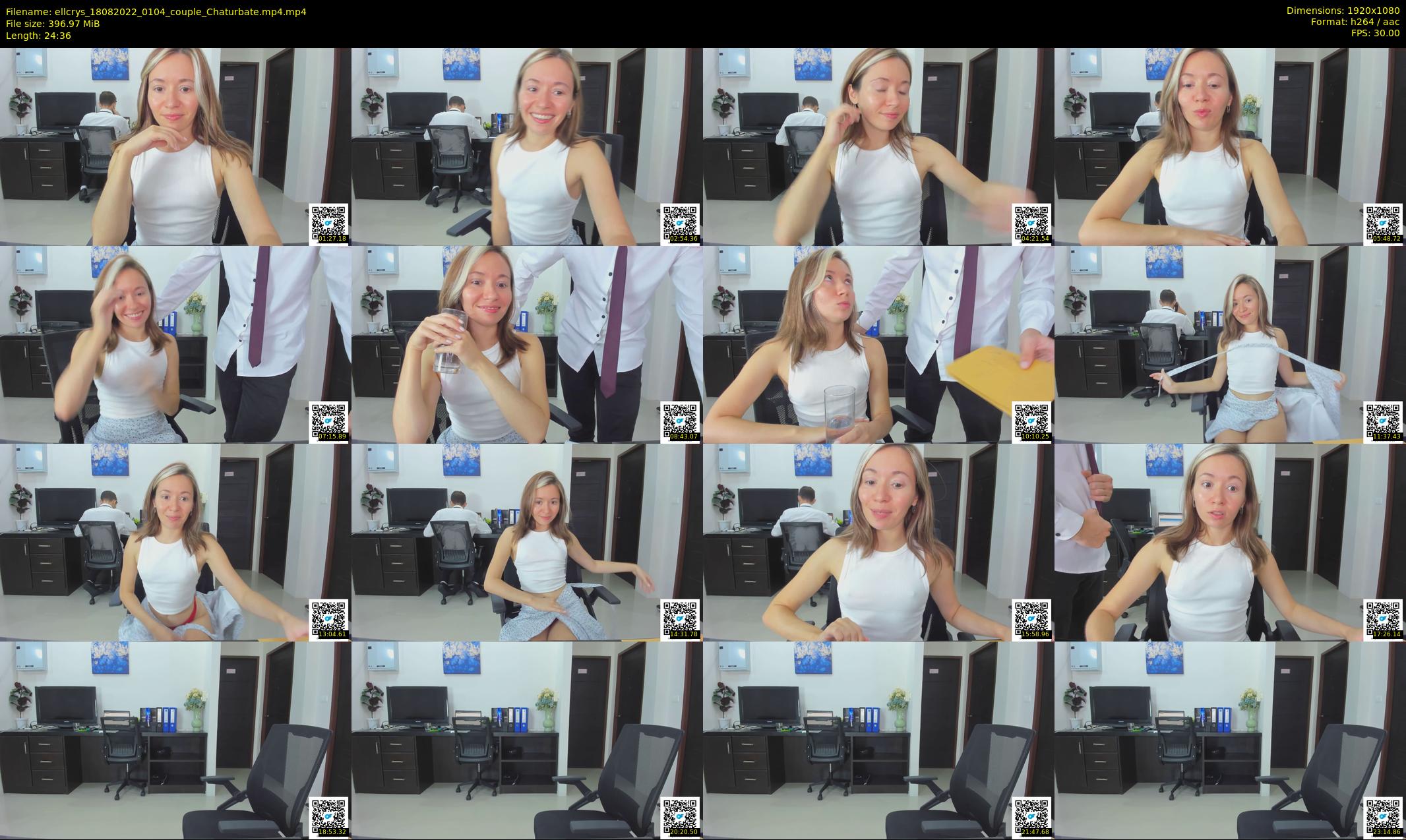 ellcrys — 25 minute Chaturbate couple cam show recording, 1080p, Aug 18, 2022