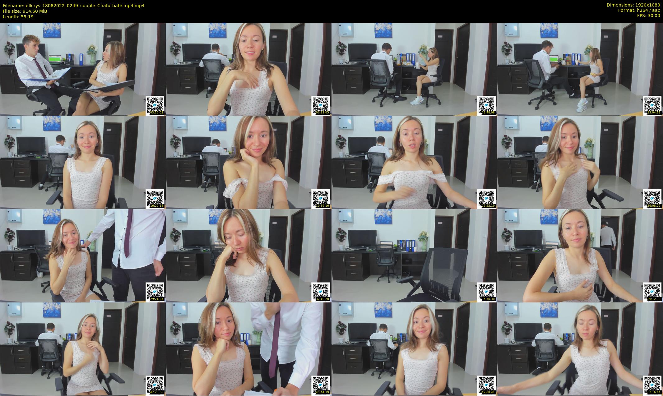ellcrys — 56 minute Chaturbate couple cam show recording, 1080p, Aug 18, 2022