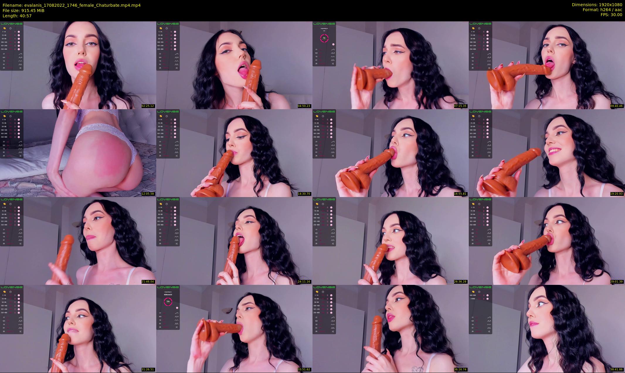 evalanis — 41 minute Chaturbate couple cam show recording, 1080p, Aug 17, 2022